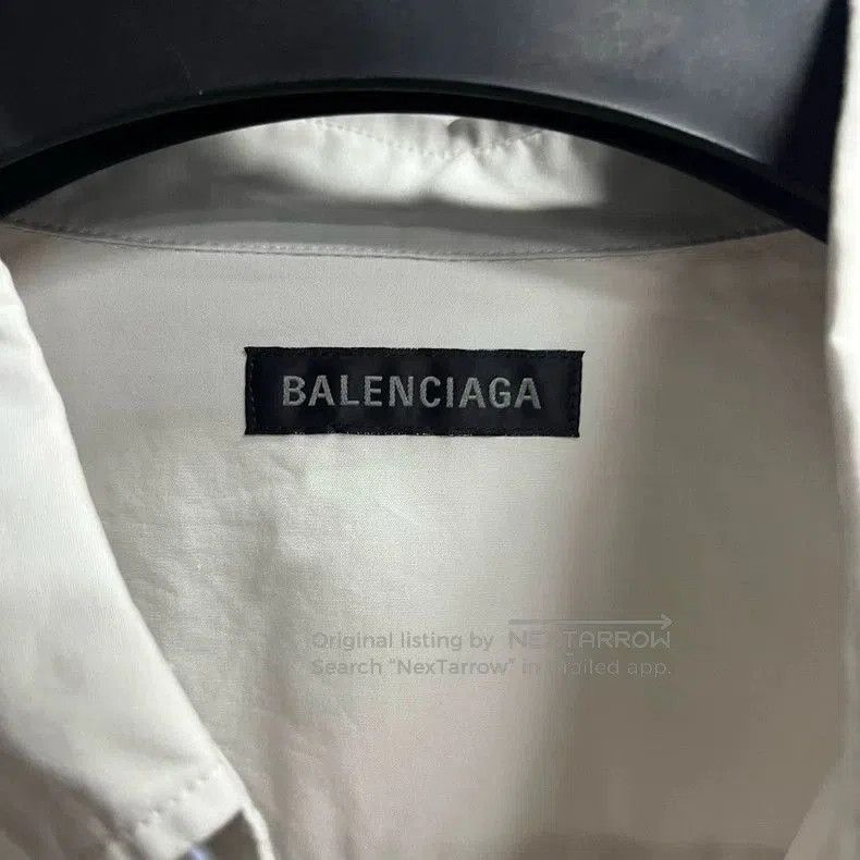 Balenciaga Balenciaga Paris Print Short Sleeve Shirt. Size US M / EU 48-50 / 2 - 3 Thumbnail