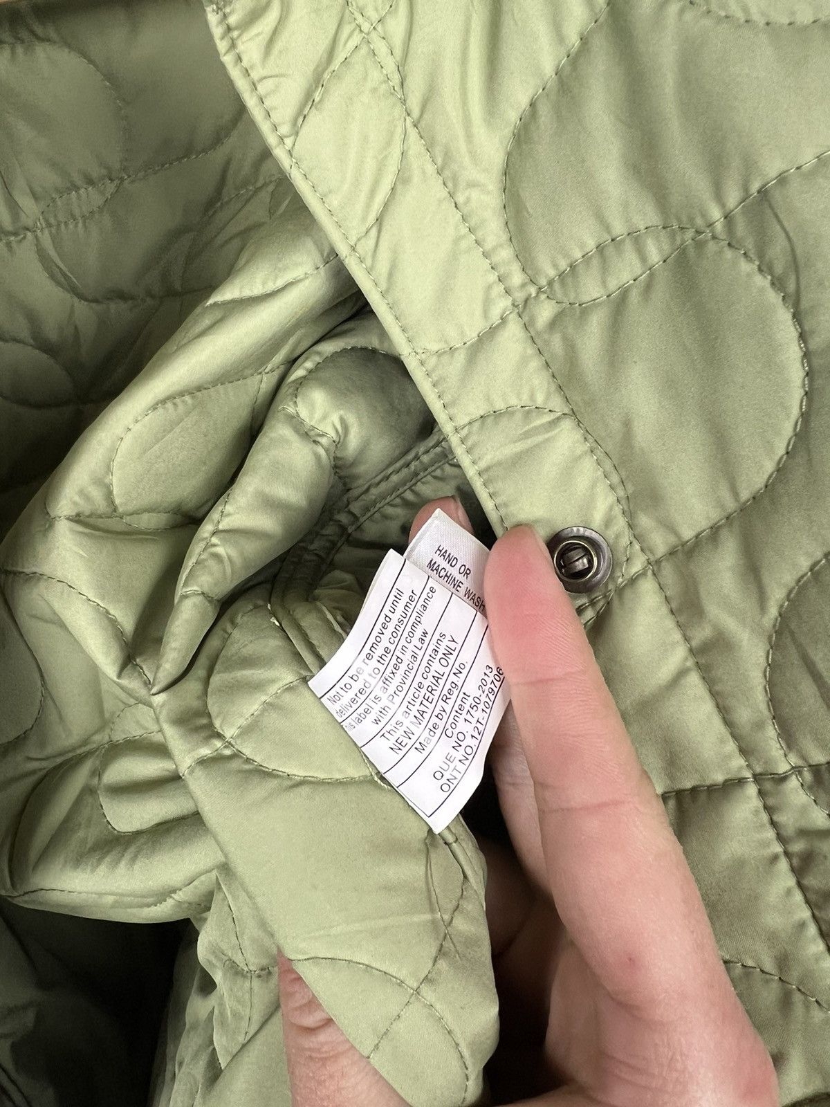 Woolrich Woolen Mills (XS) Woolrich lt sage quilted jacket rare Size XS / US 0-2 / IT 36-38 - 9 Thumbnail