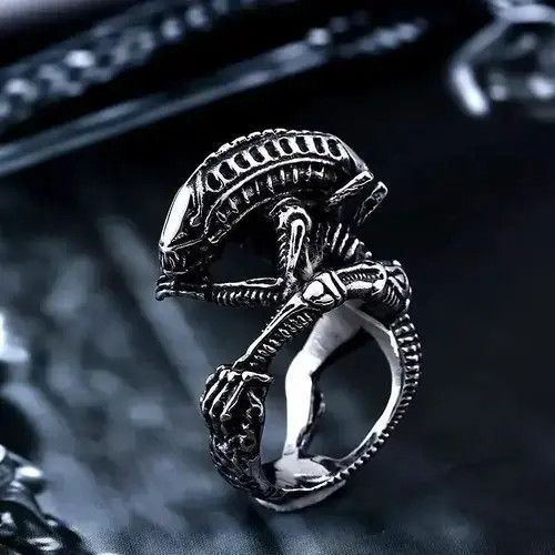 VIBE Alien Predator Finger Rings Size ONE SIZE - 2 Thumbnail