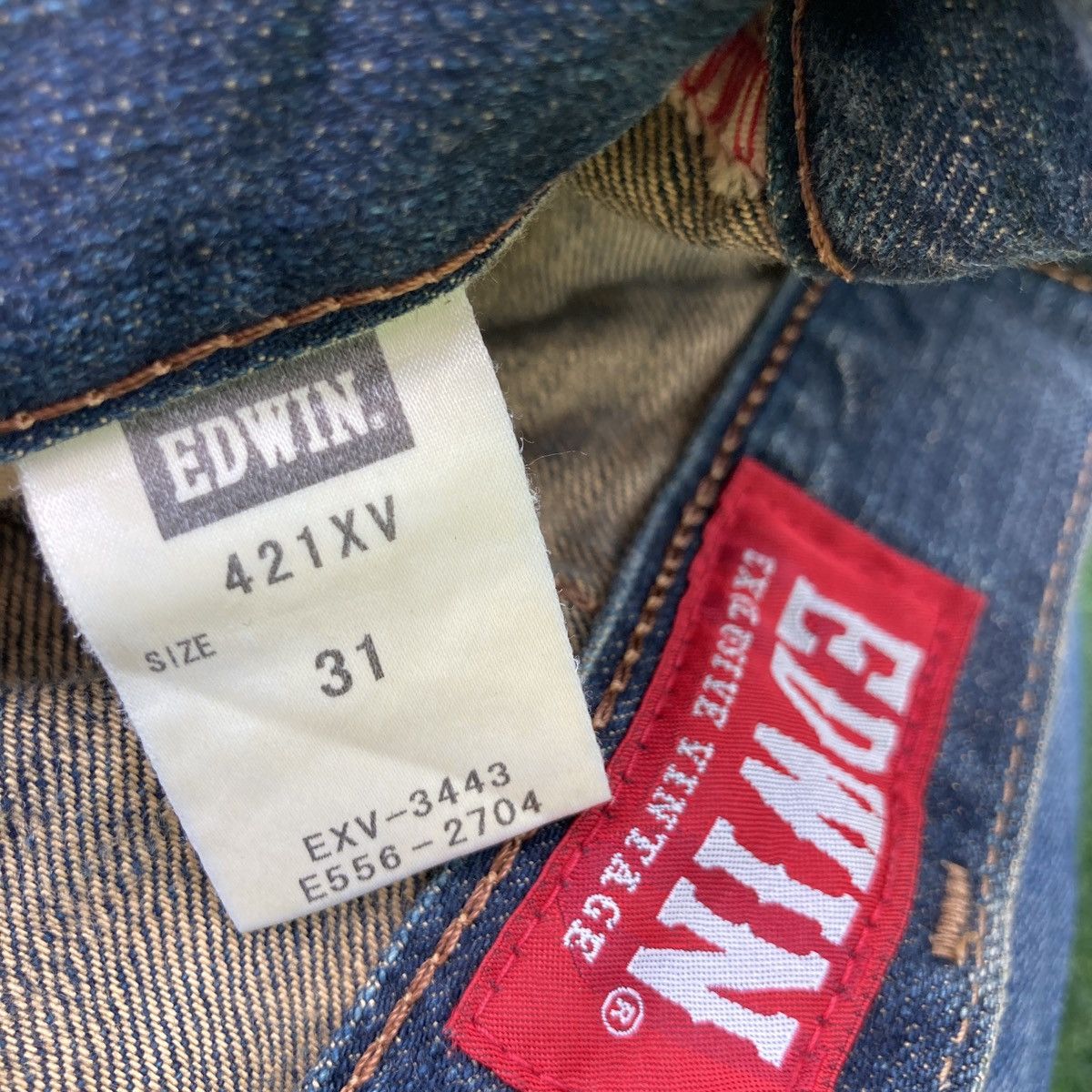 Edwin EDWIN EXCLUSIVE VINTAGE FLARED RIPPED BOOTCUT JEANS Size US 31 - 11 Thumbnail