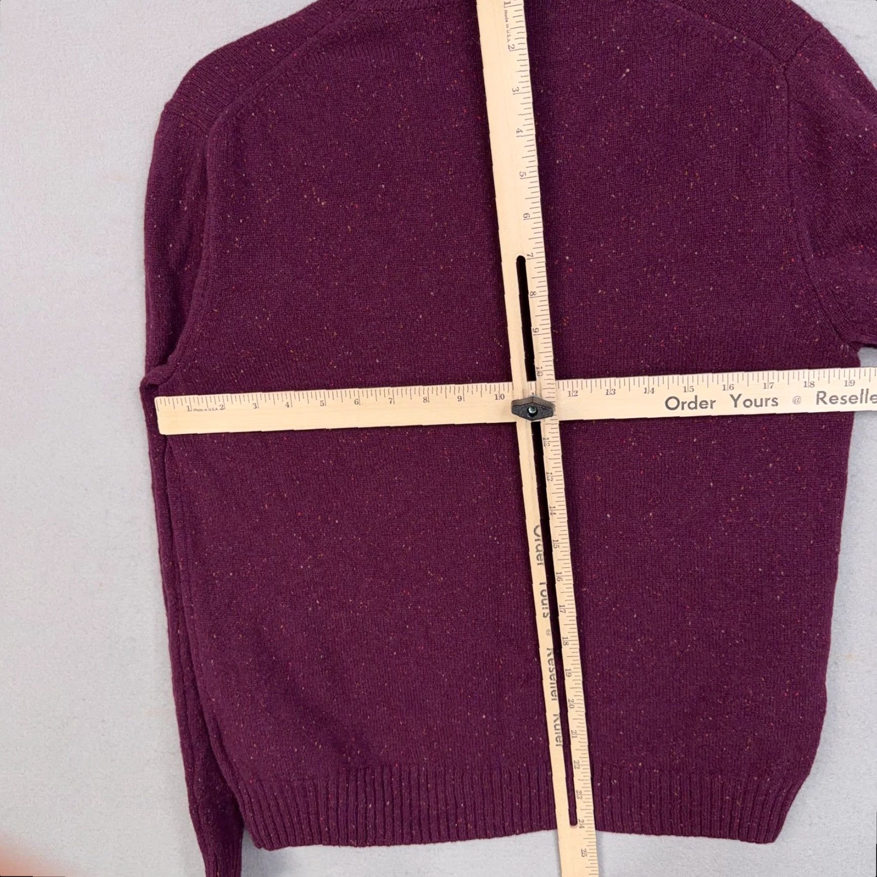 Brooks Brothers Brooks Brothers Sweater Womens Medium Purple Merino Wool Crewneck Knit Pullover Size M / US 6-8 / IT 42-44 - 7 Thumbnail