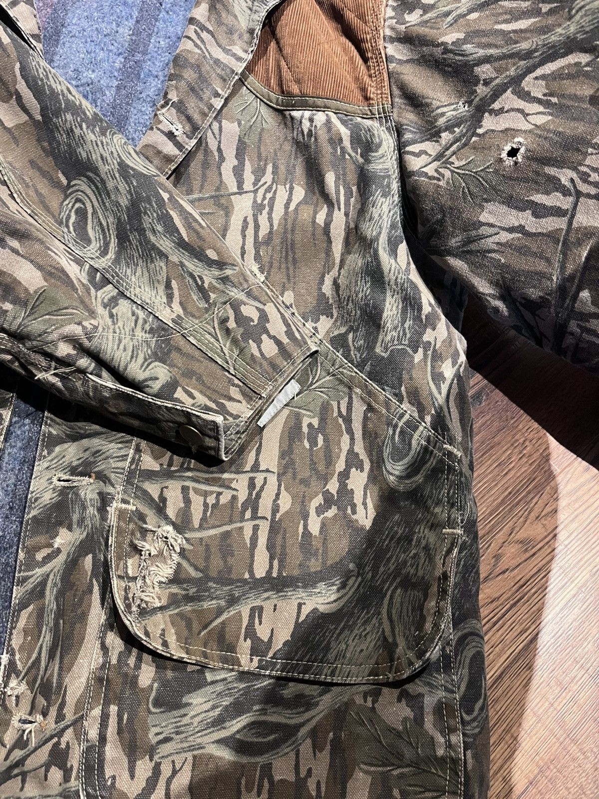 Carhartt Carhartt Mossy Oak CB245 Chore / Hunting Field Camo Jacket Size US L / EU 52-54 / 3 - 7 Thumbnail