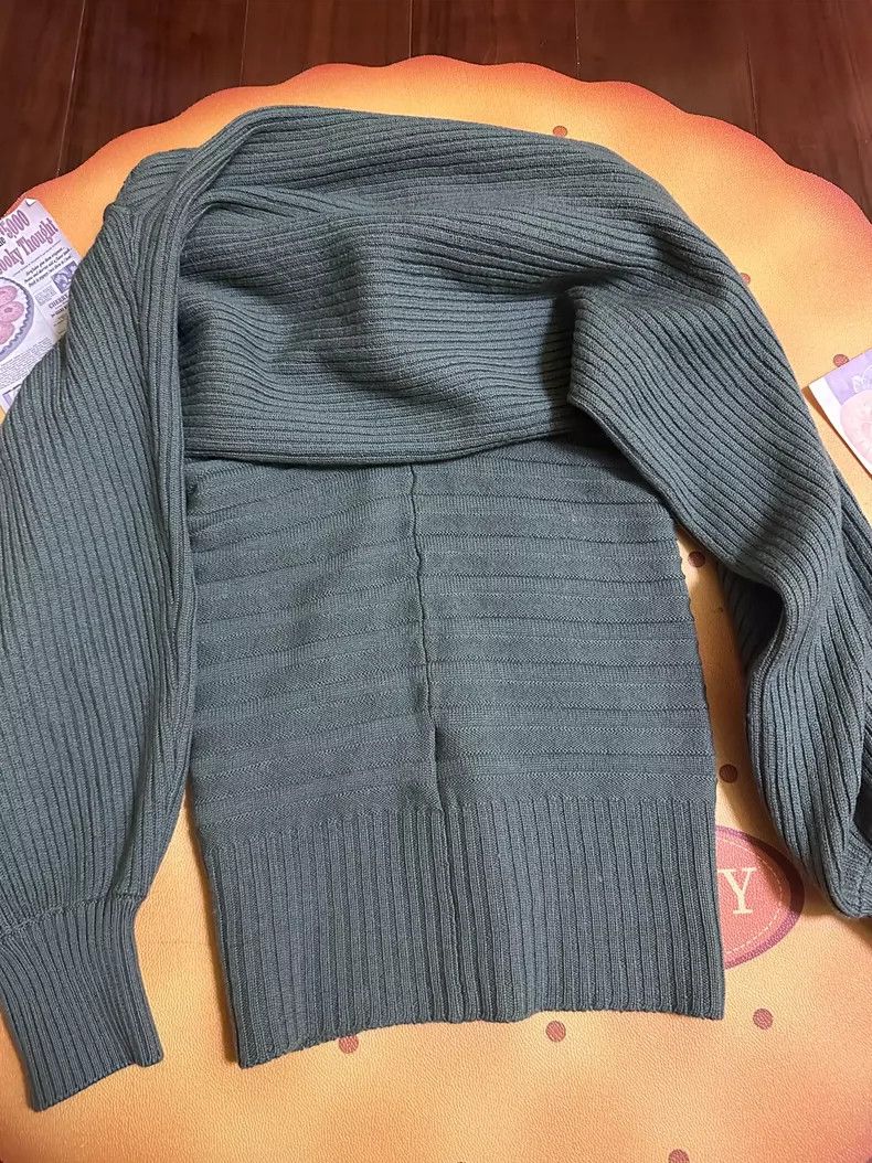 Vivienne Westwood vivienne westwood Green tucked-in sweater Size S / US 4 / IT 40 - 7 Thumbnail