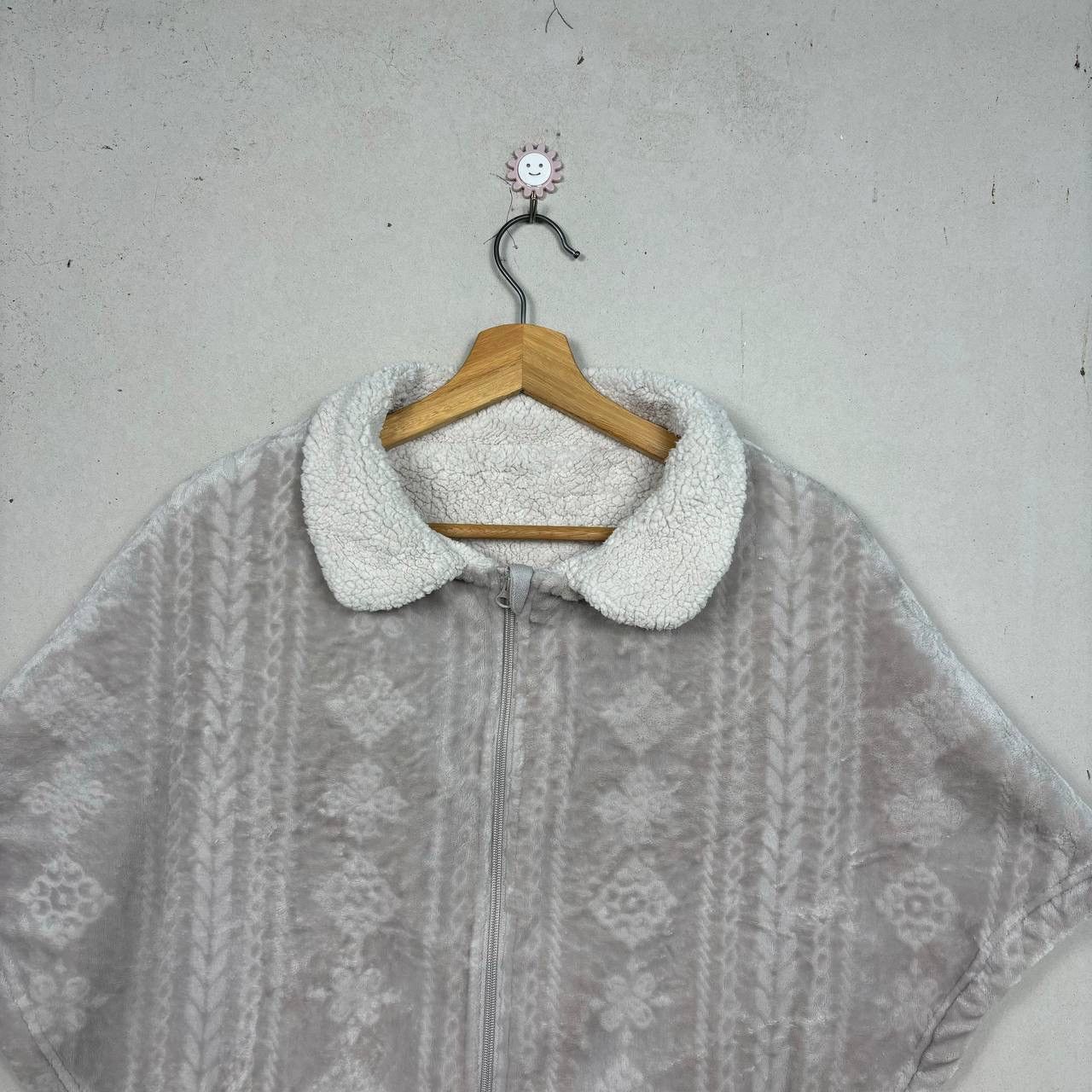 Other Topvalu Japan Fleece Hooded Zip Poncho Cape OS Vintage Mint Size US S / EU 44-46 / 1 - 3 Thumbnail