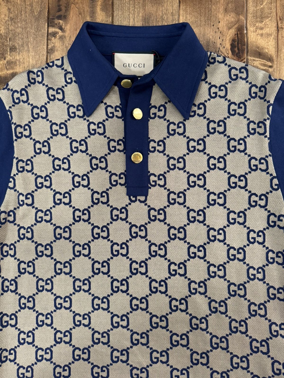 Gucci GG STRETCH COTTON POLO Size US XS / EU 42 / 0 - 5 Thumbnail