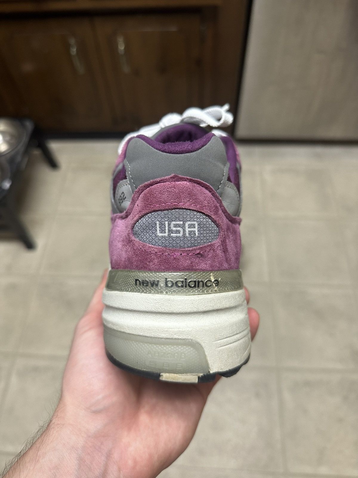 New Balance New Balance 992 Purple/Grey Size US 11 / EU 44 - 11 Thumbnail