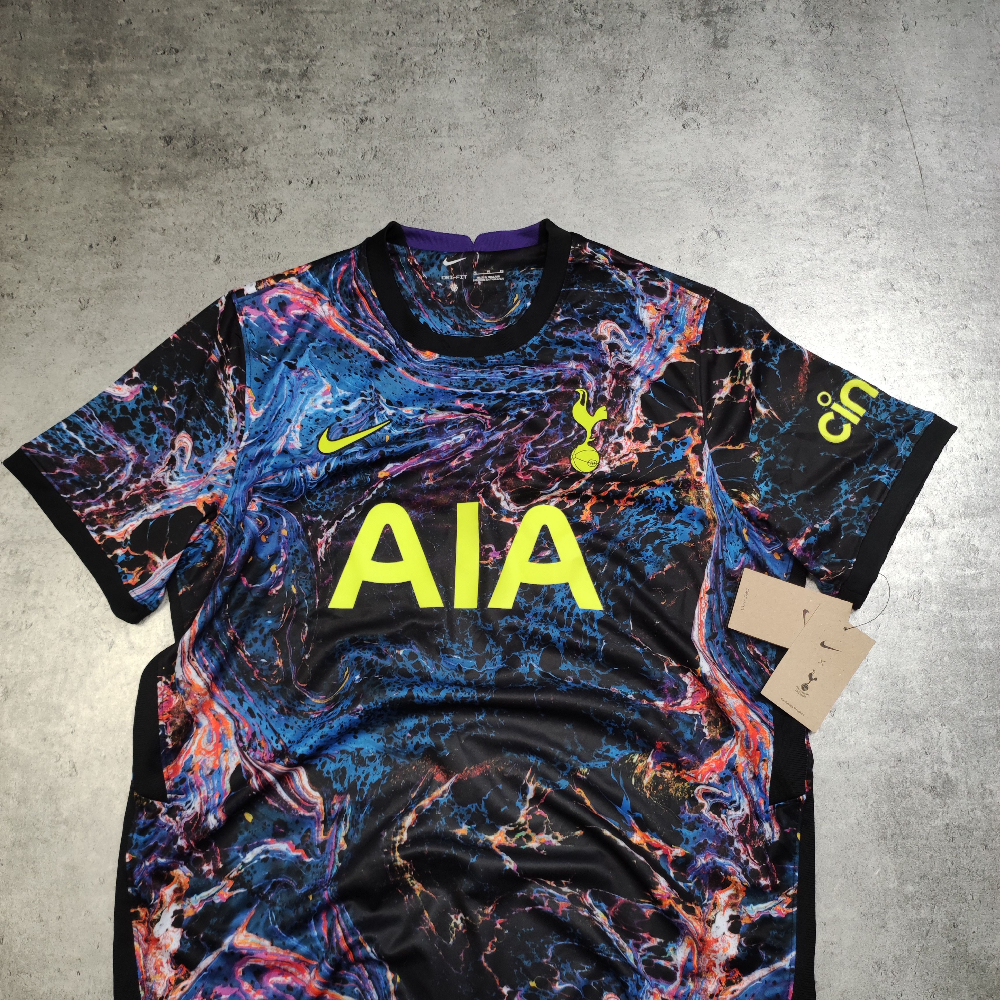 Designer × Nike RARE Football Nike x Tottenham London Away 2021 Jersey Size US XL / EU 56 / 4 - 2 Thumbnail