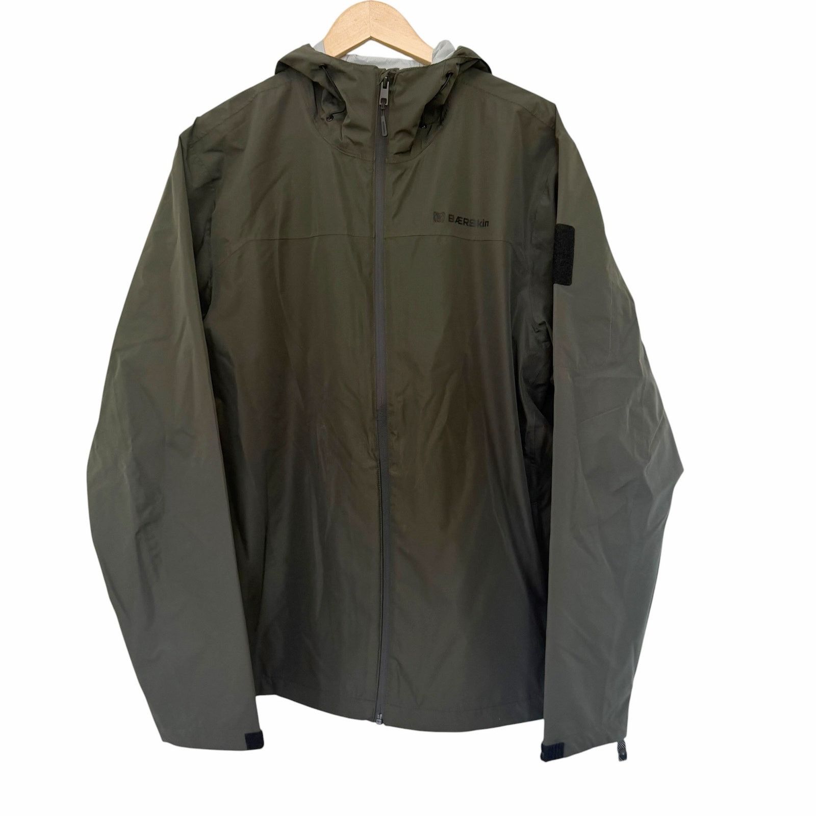 Other Baerskin Heavy Storm Rain Jacket Olive Green Sz L Size US L / EU 52-54 / 3 - 2 Thumbnail