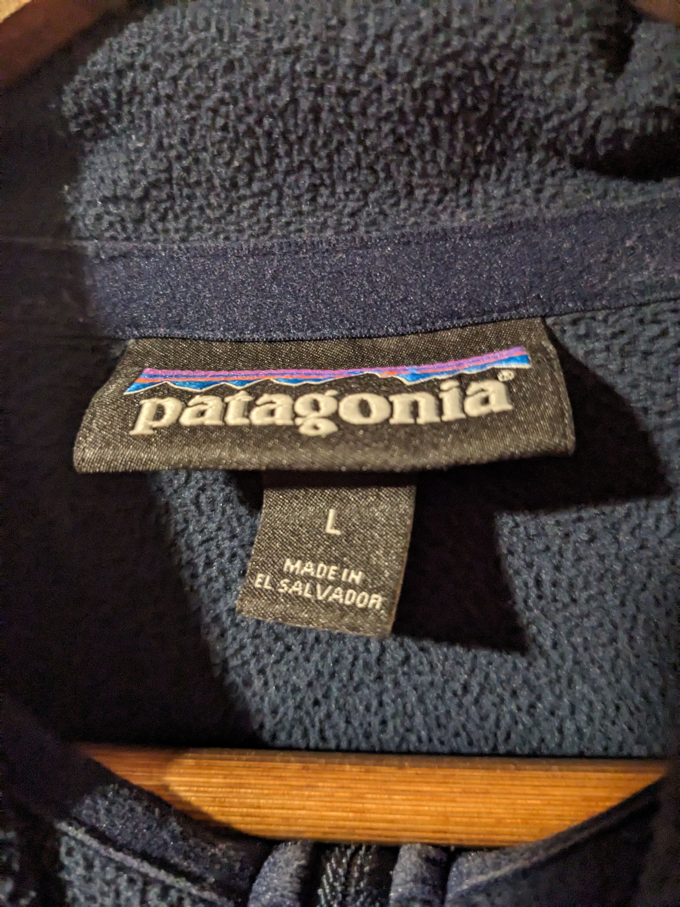 Designer × Patagonia Patagonia Women's Micro D 1/4 Zip Blue Large Sweater Size M / US 6-8 / IT 42-44 - 3 Thumbnail