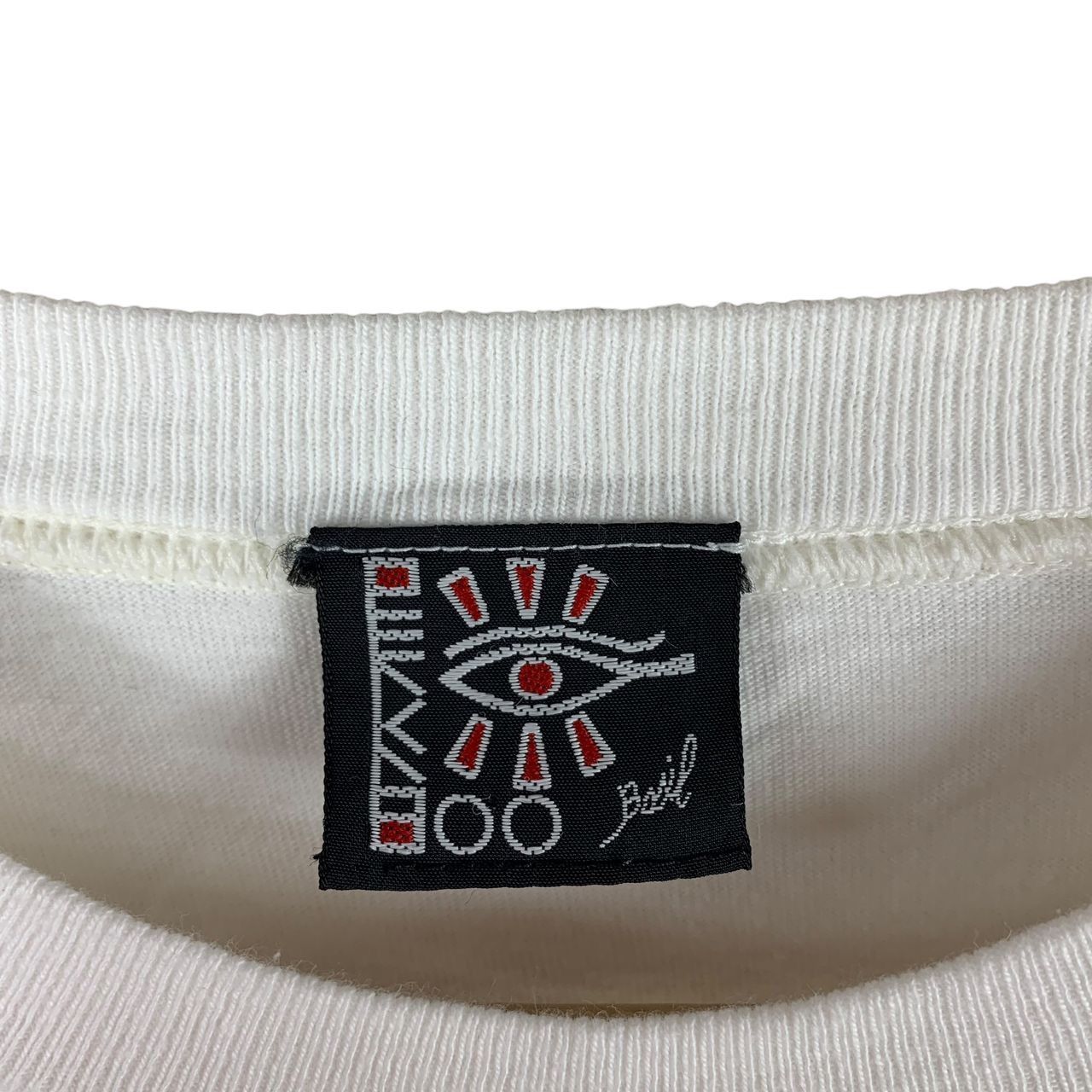 Vintage Vintage 90s PEAKABOO big logo back hit Surfing tee Size US S / EU 44-46 / 1 - 4 Thumbnail