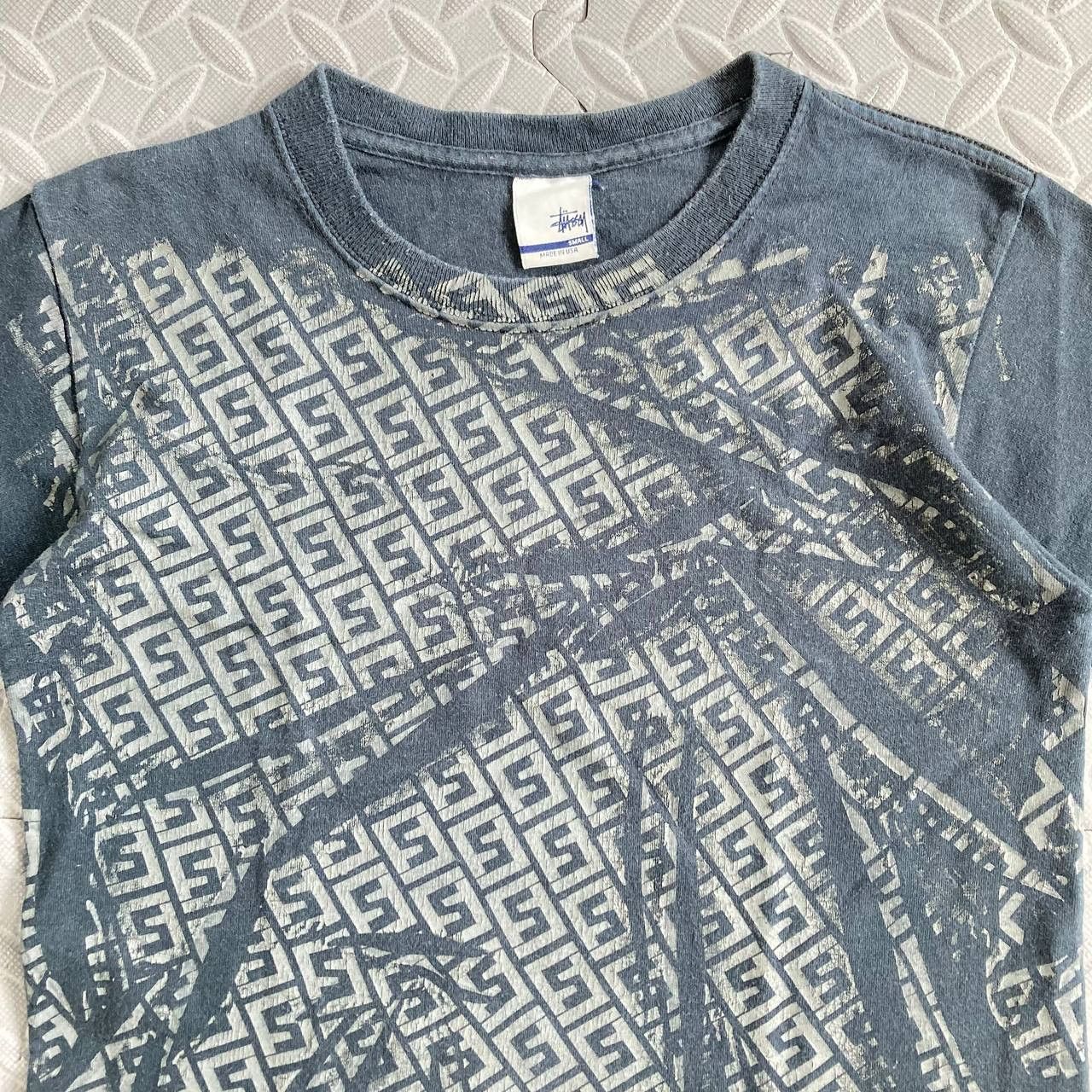 Stussy Vintage ‘Fendi’ Monogram Spiral Tee Size US XS / EU 42 / 0 - 4 Thumbnail