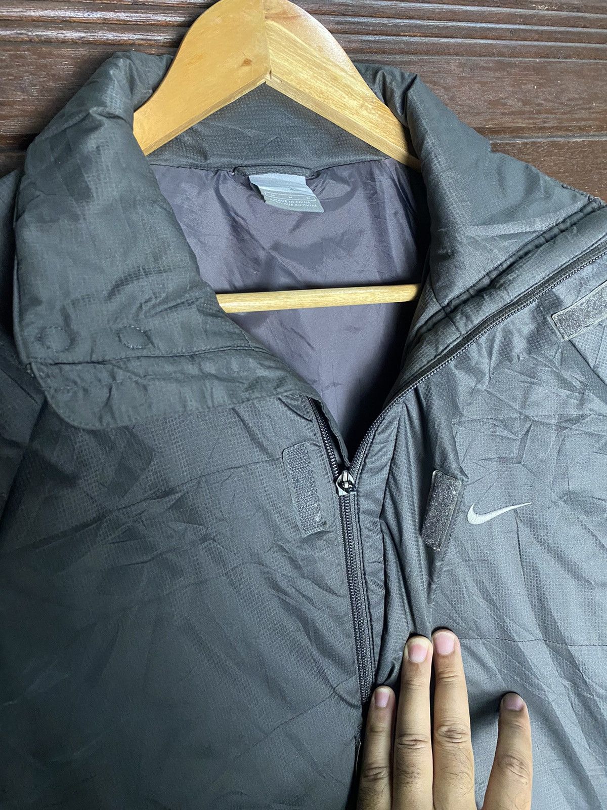 Nike × Vintage Vintage Nike Puffer Light Jacket Size US M / EU 48-50 / 2 - 6 Thumbnail