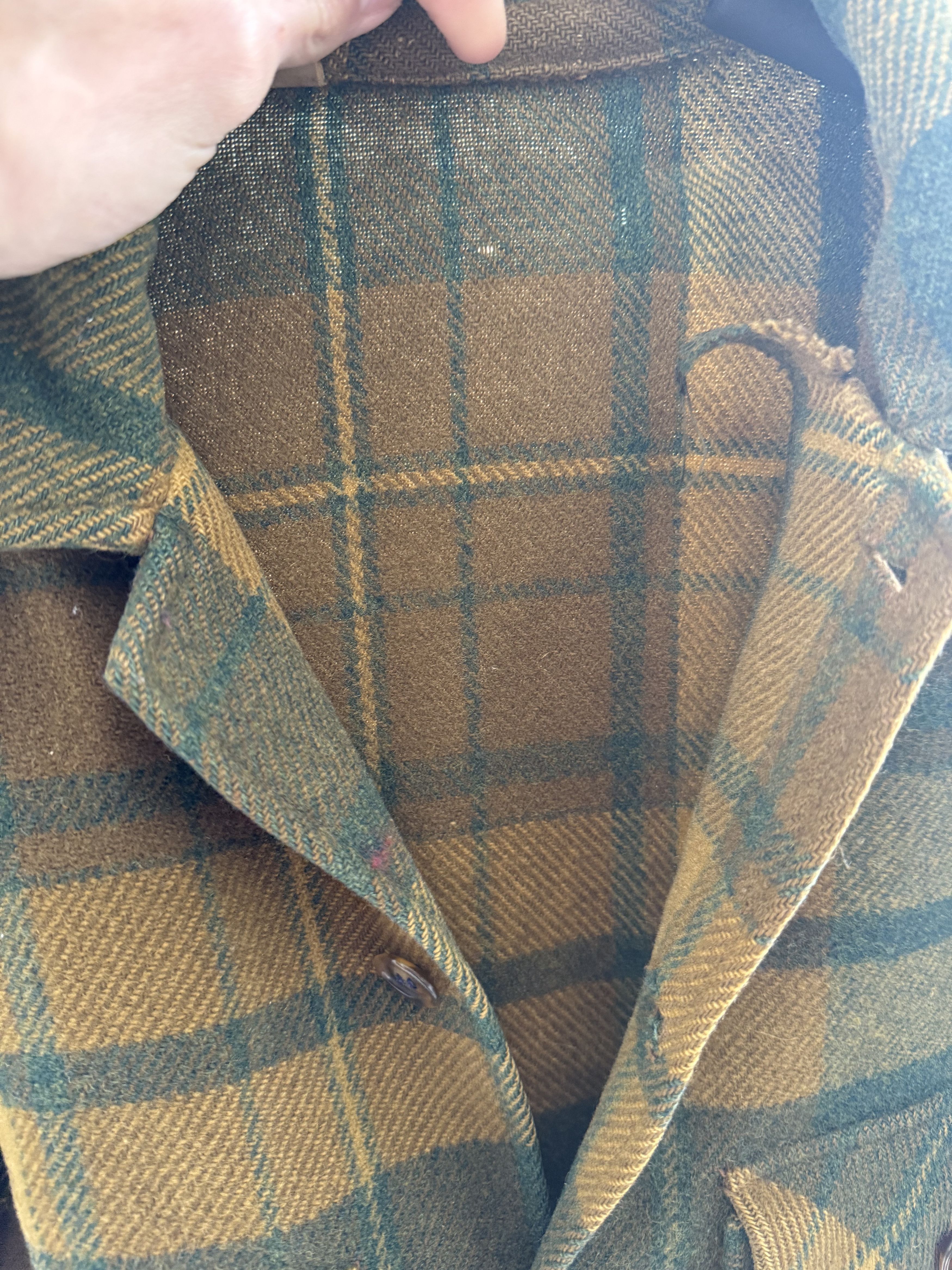 Woolrich Woolen Mills Vintage 1950s WOOLRICH Wool hunting Plaid over Shirt Jacket Size US M / EU 48-50 / 2 - 11 Thumbnail