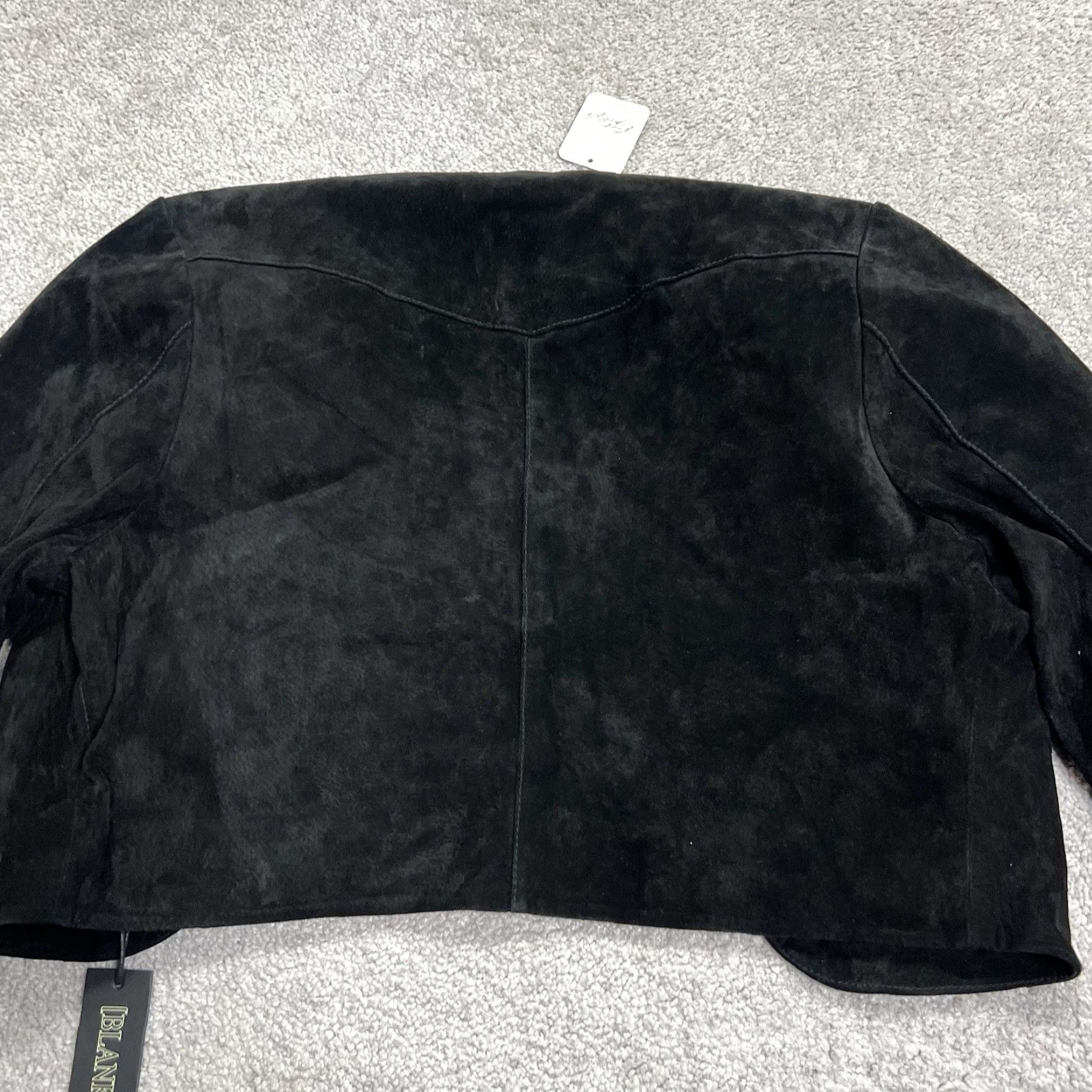 Free People Free People X Blank NYC Show Stopper Fringe Jacket L Black Open NWT Regular Women's Leather Blazer Vintage No Size L / US 10 / IT 46 - 7 Thumbnail