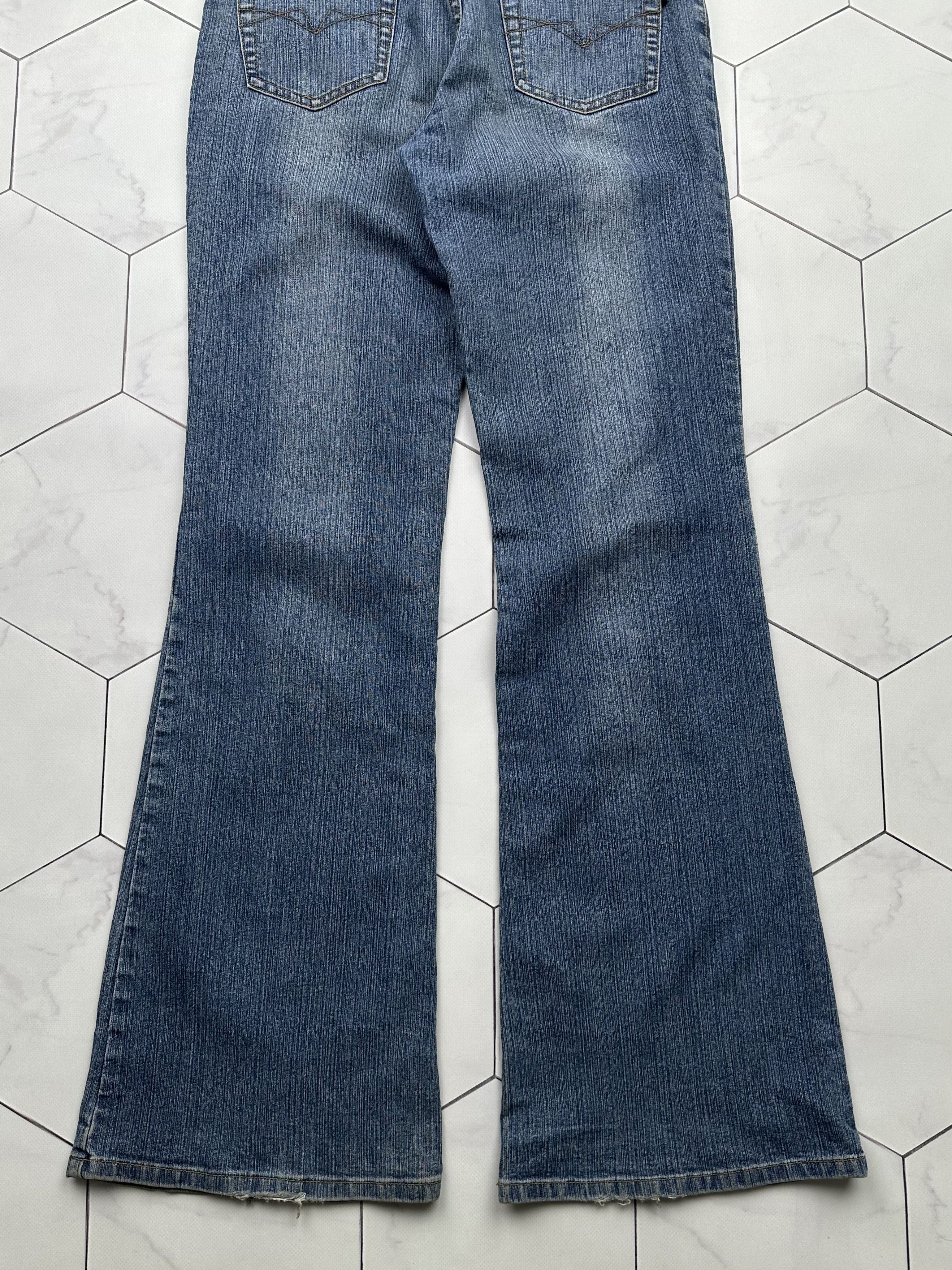 Japanese Brand Vintage Flare Jeans (B497)E2 Size US 28 / EU 44 - 6 Thumbnail