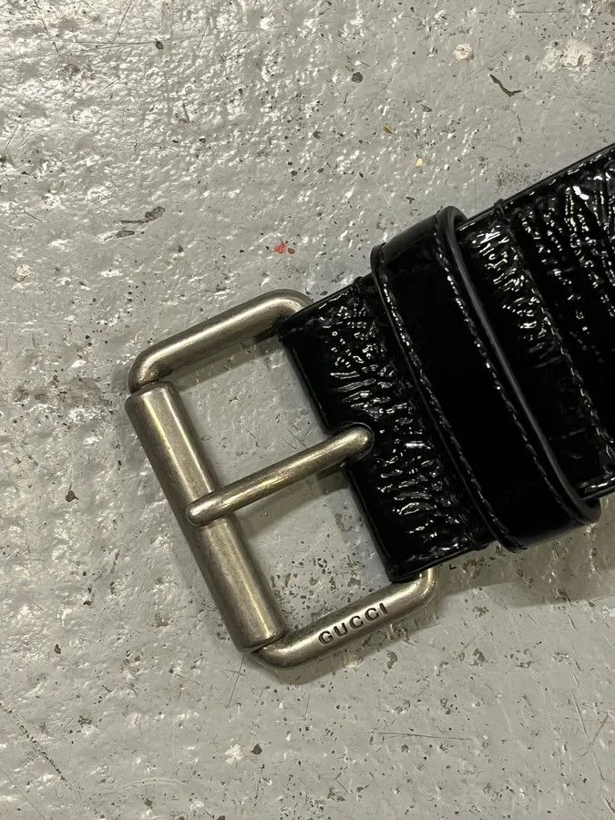 Gucci Gucci Black Minimalist Leather Belt Size ONE SIZE - 6 Thumbnail