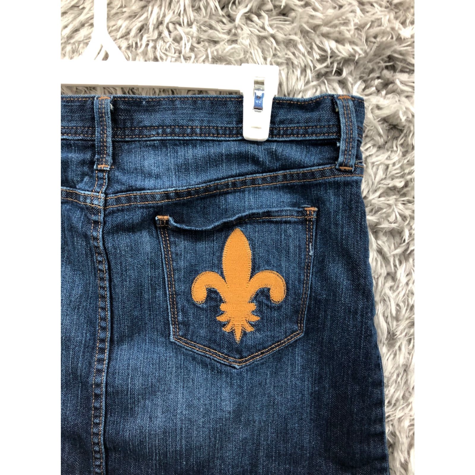 Gap Gap Blue Jean Skirt Womens Size 10 Midi Denim Jean Dark Wash Regular Size Type Skirt Womens Blue Denim Jean Gap 10 Midi Dark Wash Jeans Skirt Size 32" / US 10 / IT 46 - 5 Thumbnail