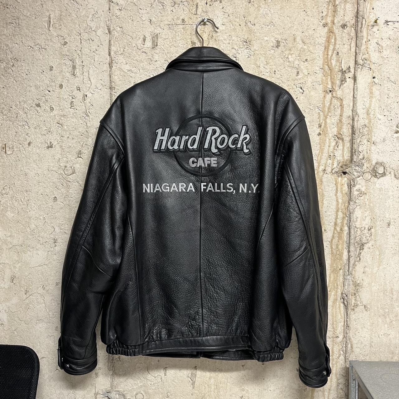 Hard Rock Cafe Vintage Hard Rock Cafe Heavy Leather Jacket Size US L / EU 52-54 / 3 - 2 Thumbnail