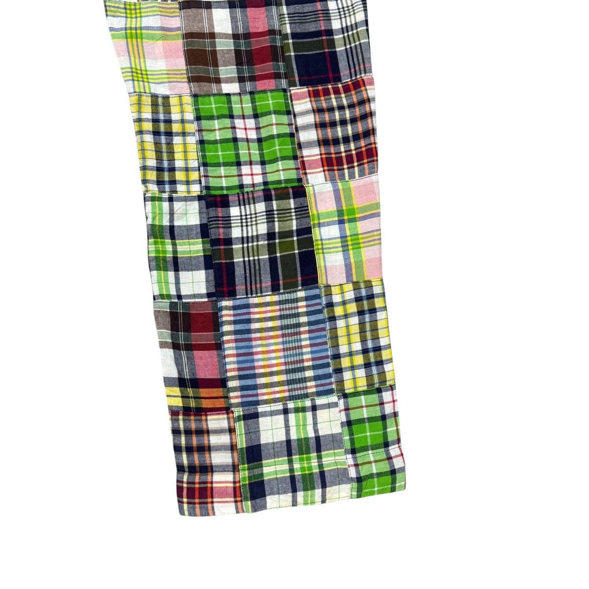 Polo Ralph Lauren Vintage 90s Polo Ralph Lauren Madras Checked Patchwork Pants Size US 36 / EU 52 - 16 Thumbnail