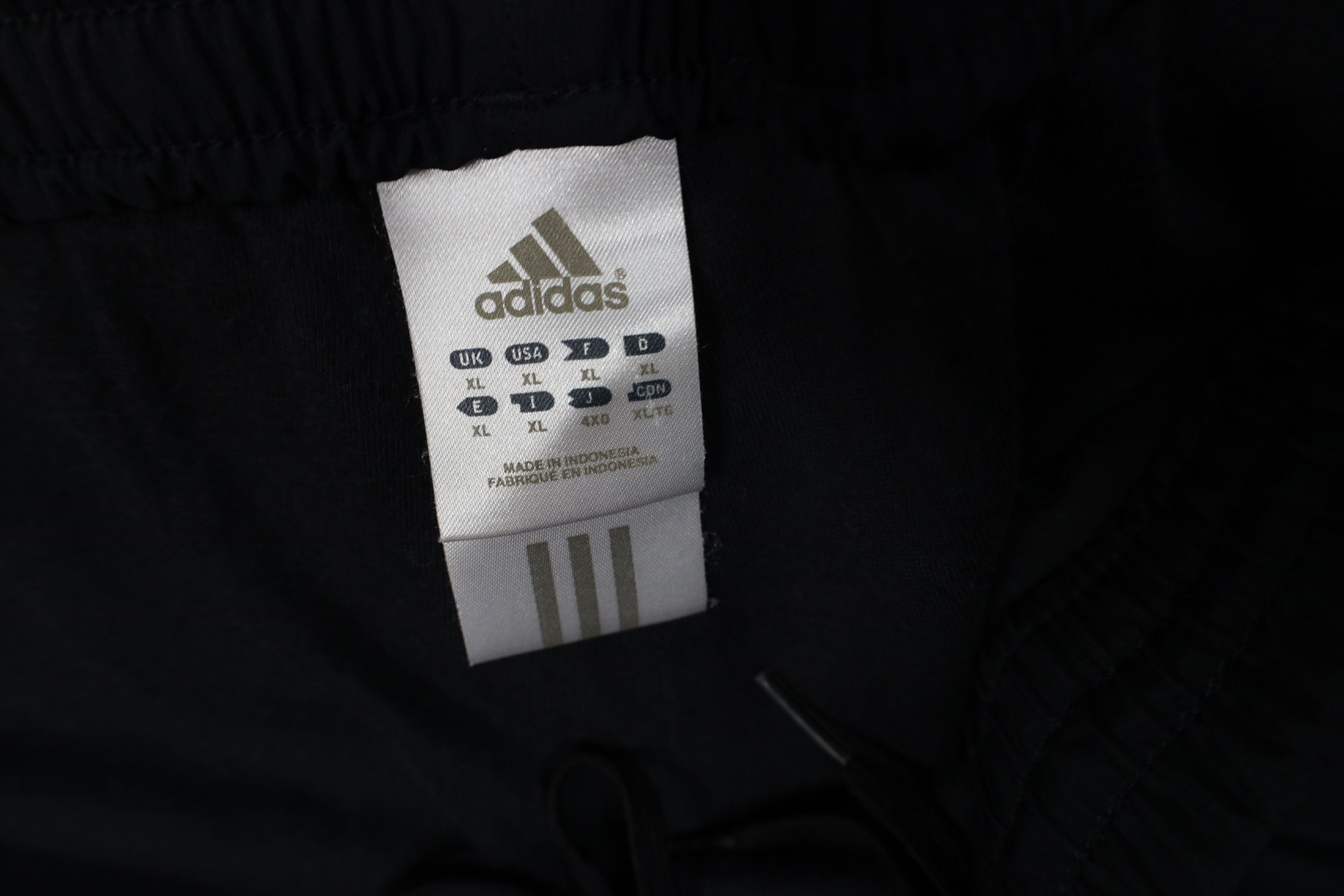 Adidas Vintage 90s Y2K Adidas Wide Leg Windbreaker Pants Black Size US 38 / EU 54 - 10 Thumbnail