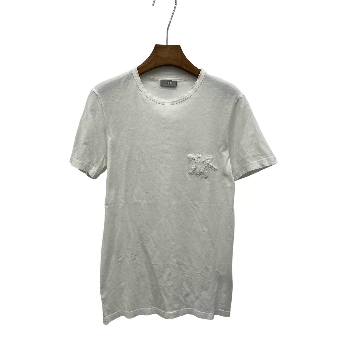 Dior Dior x Stussy White Embroidered T-Shirt Size US XS / EU 42 / 0 - 1 Thumbnail