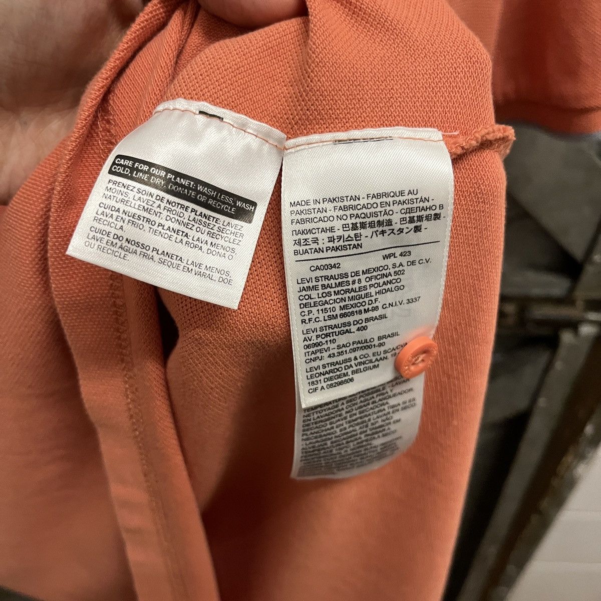 Levi's × Levi's Made & Crafted × Levi's Vintage Clothing Rare Levis Custom Made Tiger Polo Size US M / EU 48-50 / 2 - 8 Thumbnail