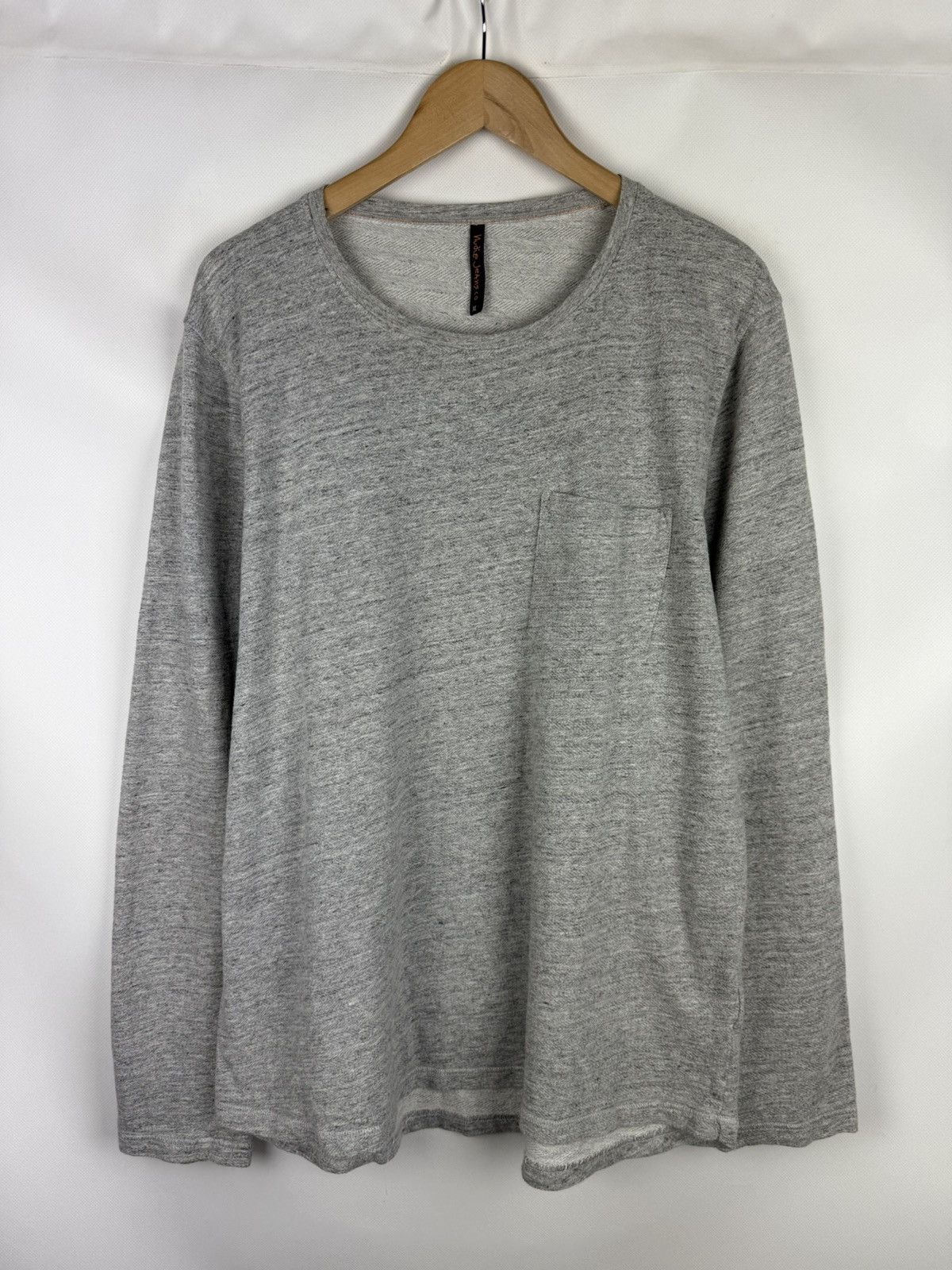 Nudie Jeans Nudie Jeans Co Men’s Long Sleeve Crewneck T Shirt Size XL Size US XL / EU 56 / 4 - 1 Thumbnail