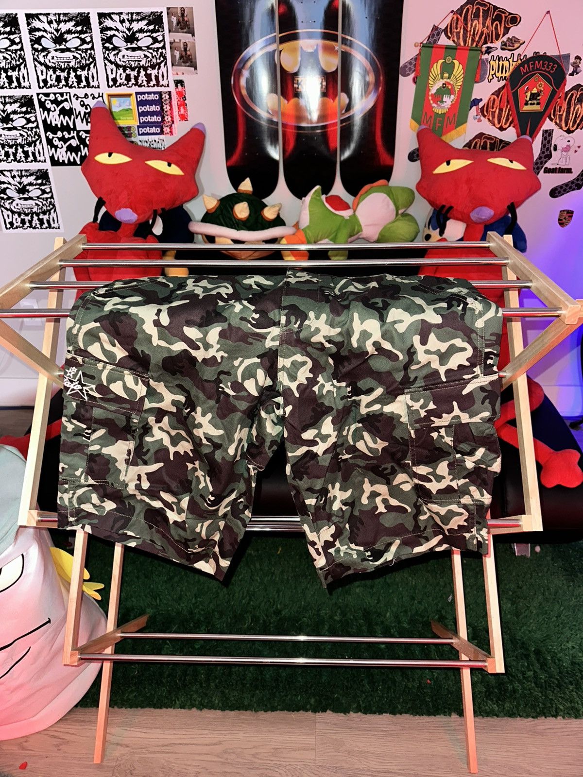 Imran Potato CAMO POTATO SHORTS Size US 34 / EU 50 - 1 Thumbnail