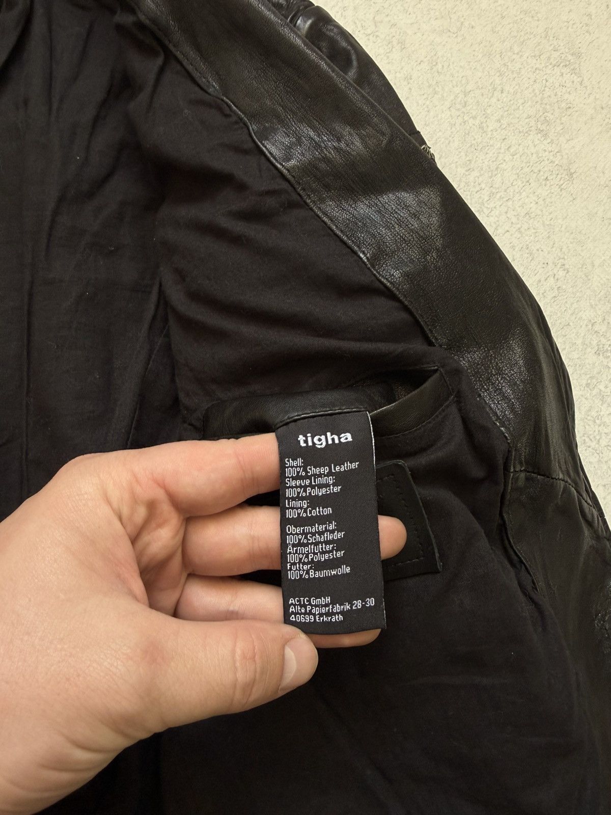tigha Tigha "James" 10th Anniversary Leather Biker Jacket Moto Size US S / EU 44-46 / 1 - 13 Thumbnail