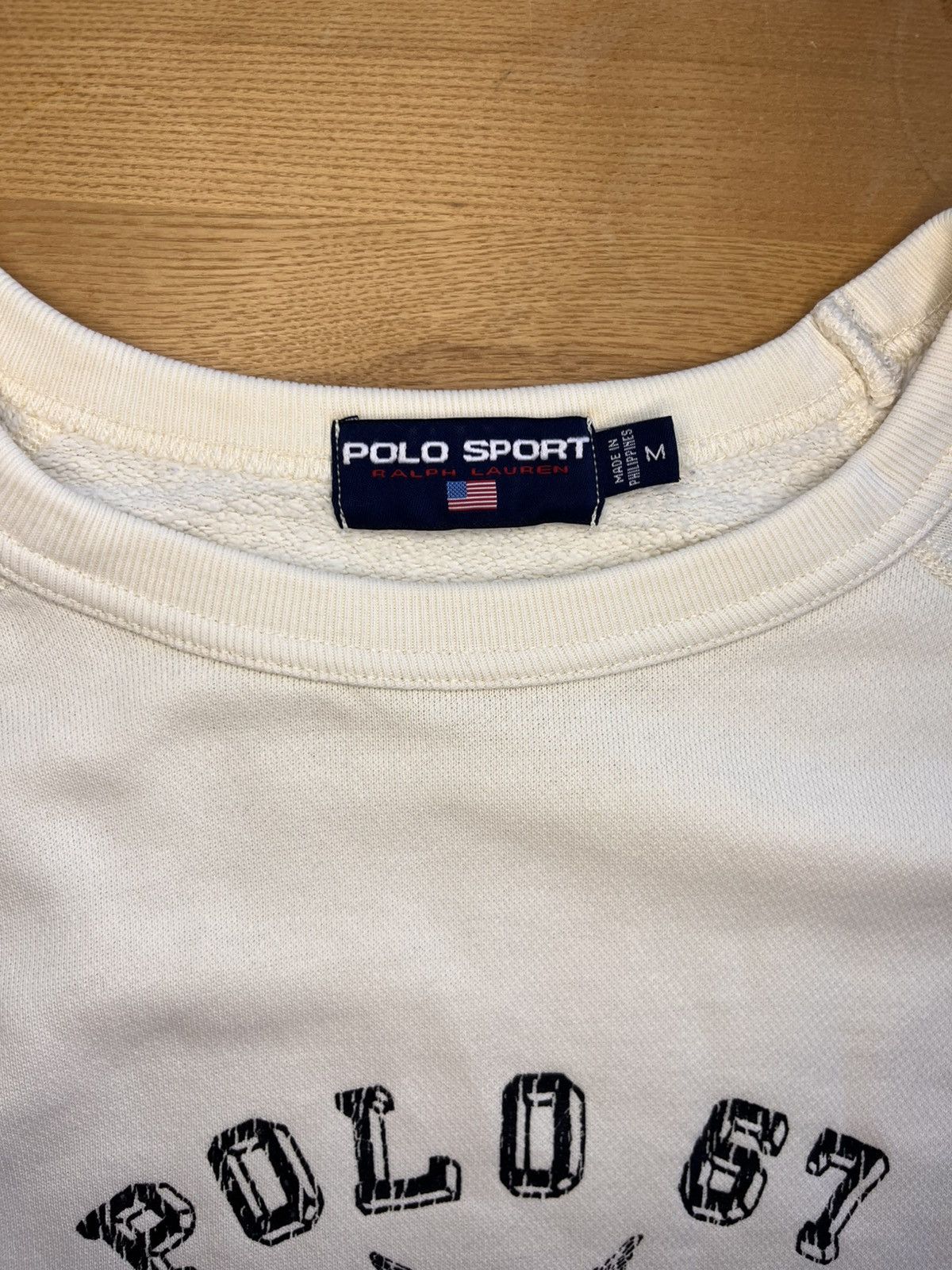 Polo Ralph Lauren 90s Polo Sport - 67 University Sweatshirt Size US M / EU 48-50 / 2 - 3 Thumbnail