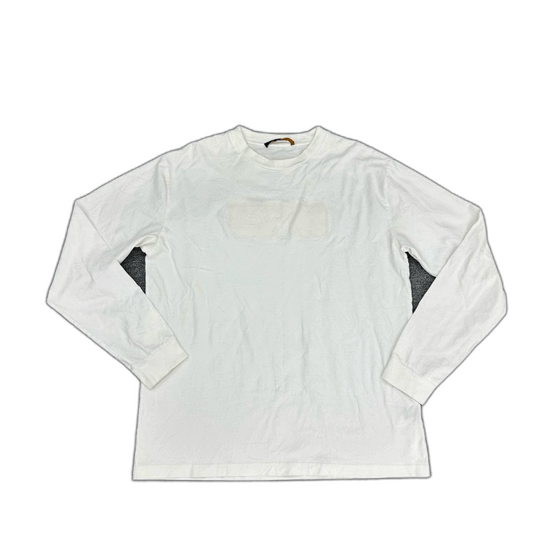Louis Vuitton Louis Vuitton Long Sleeve White TShirt-2506 Size US M / EU 48-50 / 2 - 1 Thumbnail