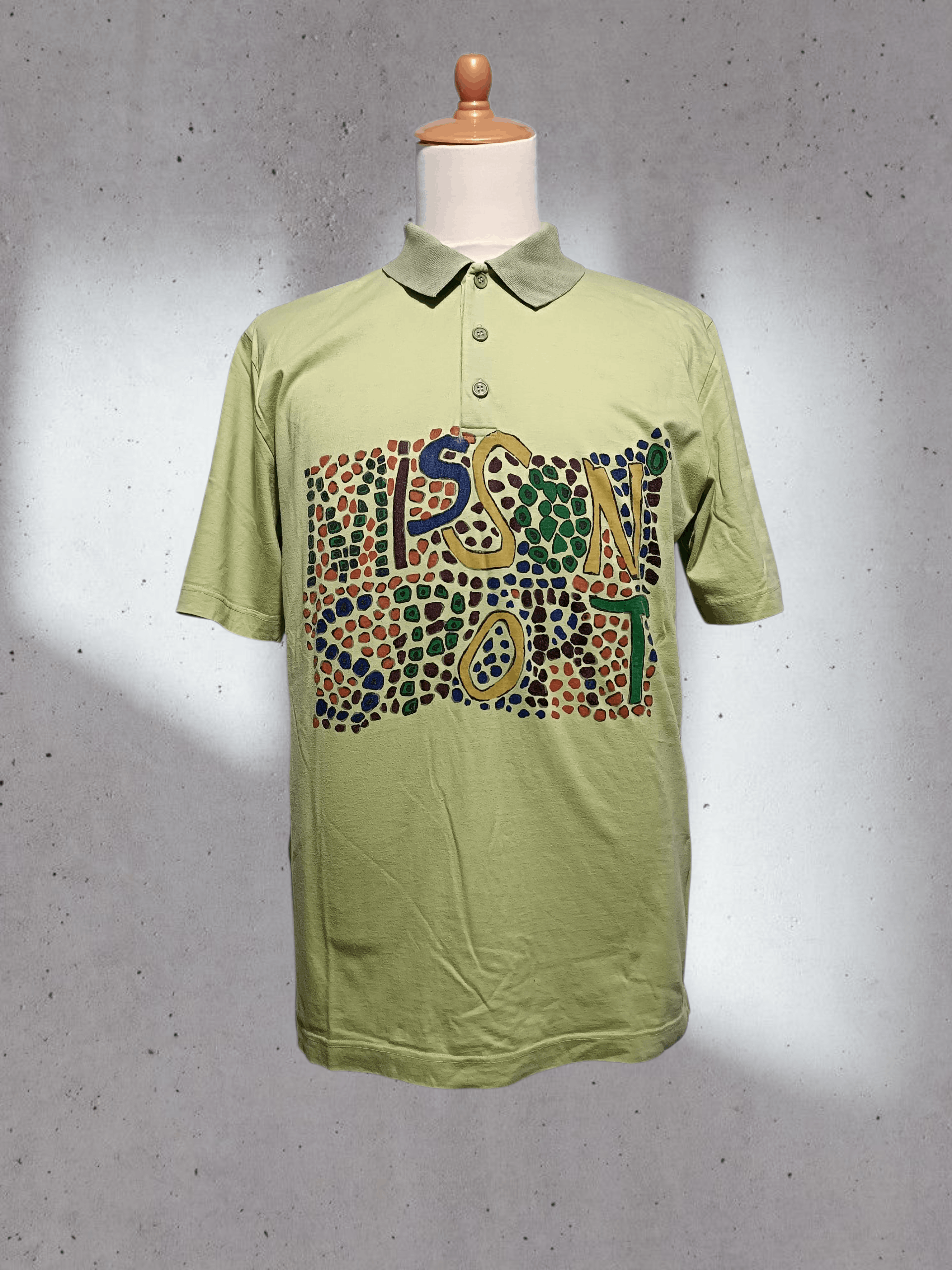 Missoni Missoni Sport Abstract Print Polo T-shirt Size US M / EU 48-50 / 2 - 1 Thumbnail