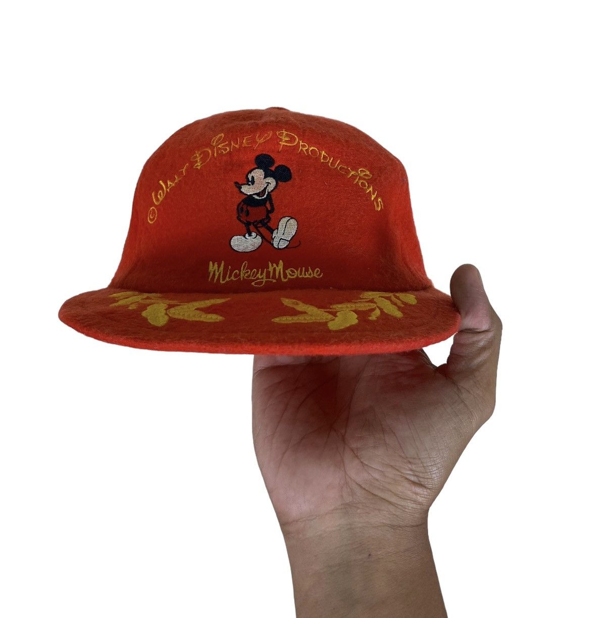 Disney × Mickey Mouse × Vintage Vintage Disney Mickey Mouse Cross Cap Size ONE SIZE - 2 Thumbnail
