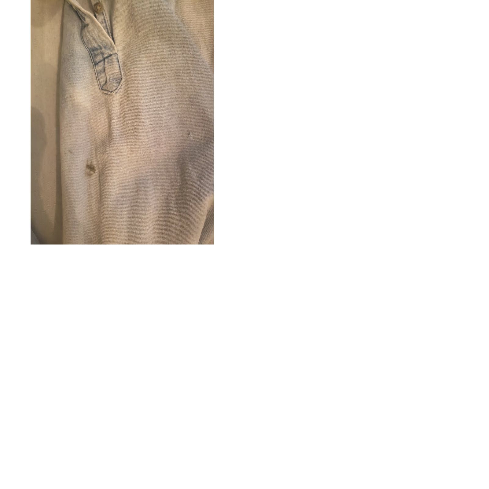 Wrangler Wrangler Rugged Wear Long Sleeve Faded Denim Shirt Button Up Men L Chest 48" Blue Cotton Jeanswear Shirt Button-Down Collared 30" Regular Slim Relaxed Size US L / EU 52-54 / 3 - 9 Thumbnail