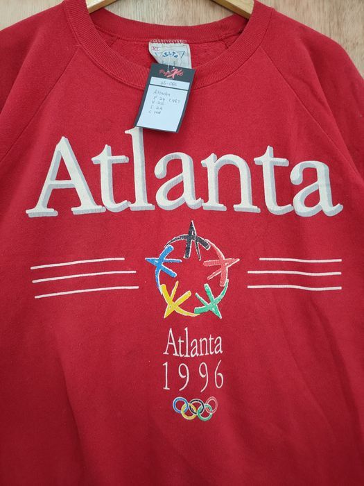 USA Olympics Atlanta 1996 delta 55 usa vintage sweatshirt #46-065DLL Size US XL / EU 56 / 4 - 3 Thumbnail