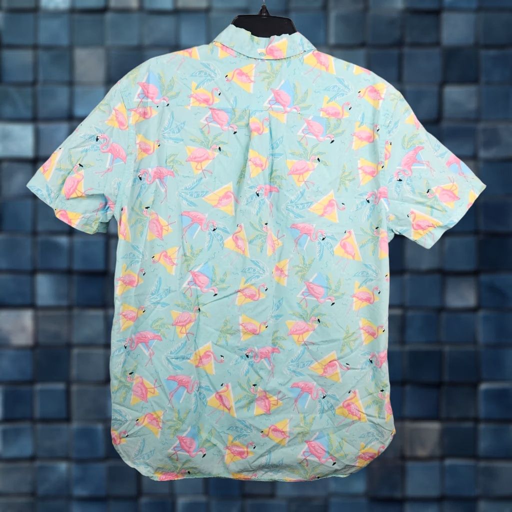 Chubbies Chubbies Button-Up Shirt Mens Cotton Floral Short Sleeve Collared 1/2 Button L Multicolor Shirt Top Size US L / EU 52-54 / 3 - 1 Thumbnail