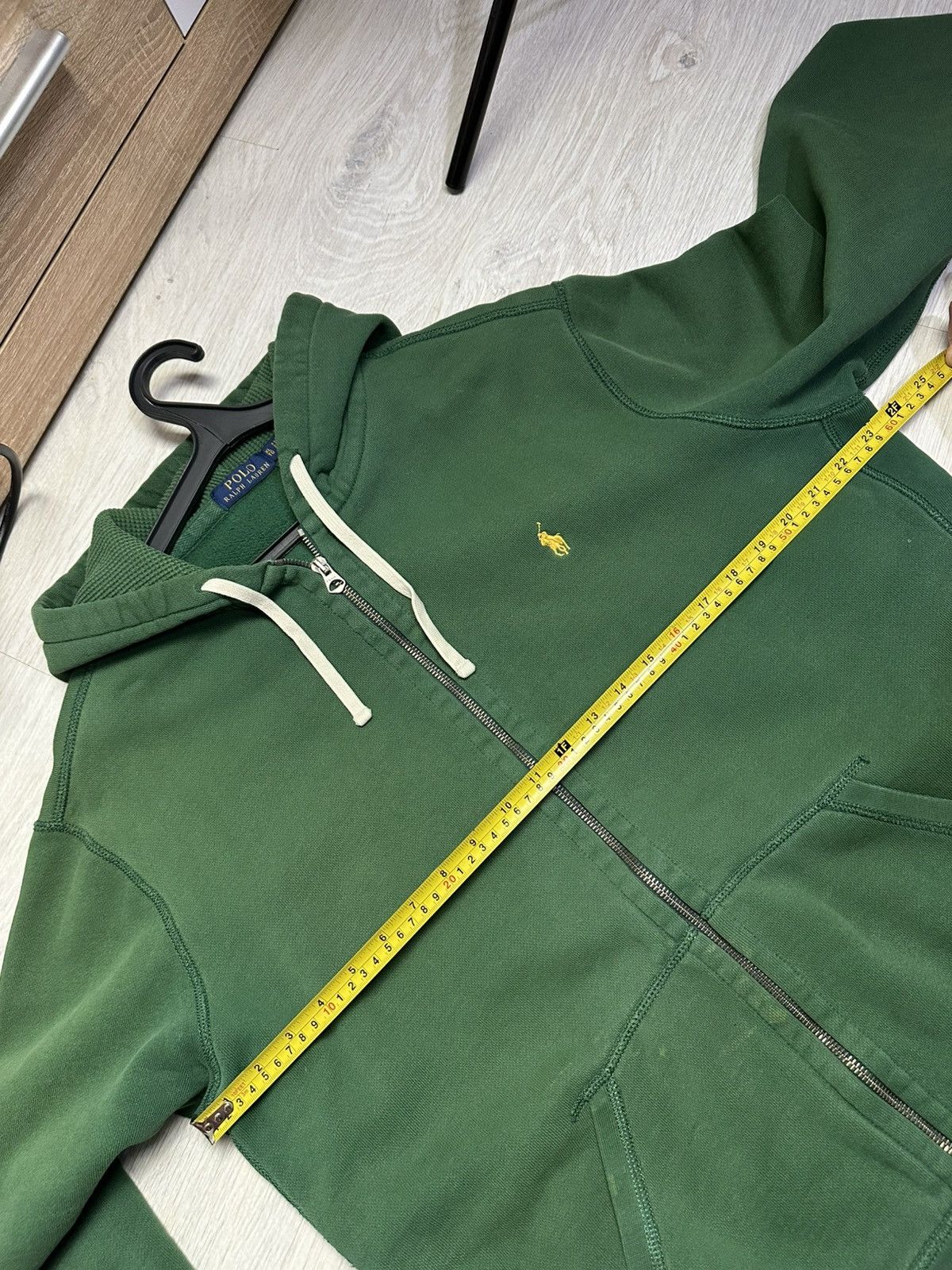 Polo Ralph Lauren Vintage Polo Ralph Lauren Heavy Cotton Zip Hoodie Logo 90s Size US XL / EU 56 / 4 - 10 Thumbnail