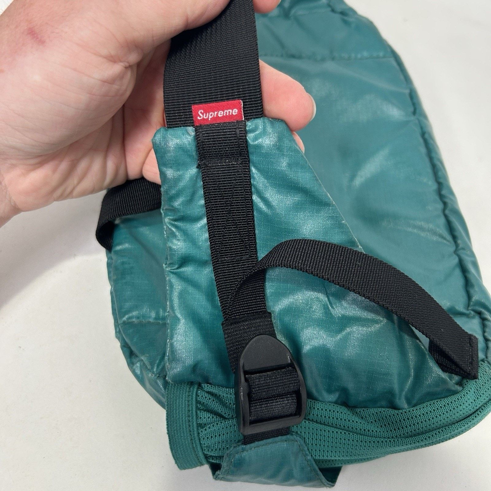 Supreme Supreme Cordura Reflective Shoulder Belt “Dark Teal” FW17 Size ONE SIZE - 7 Thumbnail