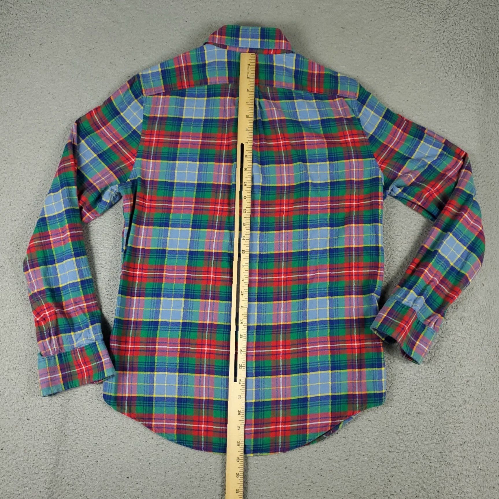 Vineyard Vines Vineyard Vines Shirt Mens Small Blue Plaid Flannel Button-Up Long Sleeve Slim Regular Cotton T-Shirt? Size US S / EU 44-46 / 1 - 4 Thumbnail
