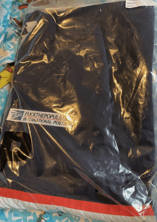 Fuck The Population FTP Postal Coach Jacket Navy Size Large FW21 Size US L / EU 52-54 / 3 - 5 Thumbnail