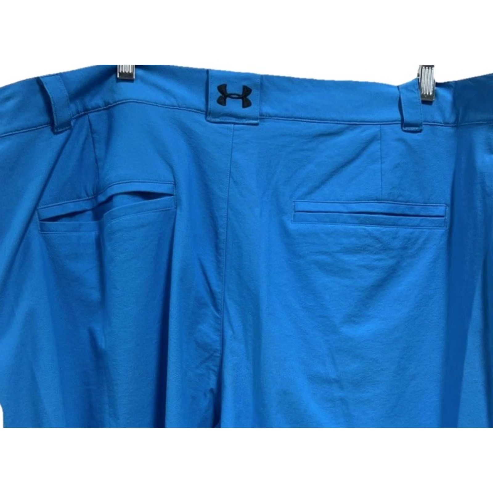 Under Armour Under Armour Mens Golf Shorts Size 40 Blue Stretch Chino Sports 40 in Inseam 10 in Regular Mens Size US 40 / EU 56 - 5 Thumbnail
