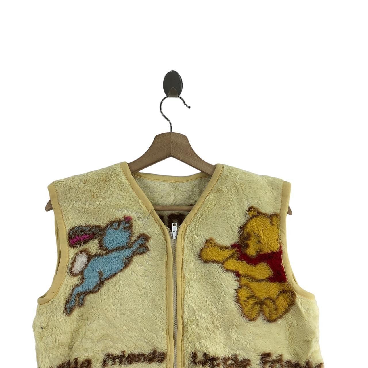 Disney DISNEY WINNIE THE POOH Rabbit Cartoon Fleece Vest Jacket Size M / US 6-8 / IT 42-44 - 3 Thumbnail