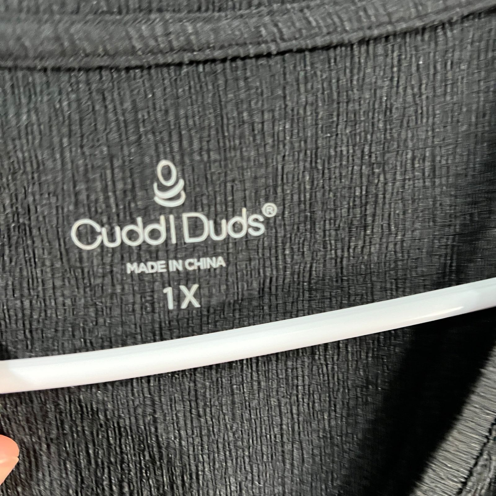 Other Cuddl Duds Casual T Shirt Ladies Crepe Knit V Size XXL / US 16-18 / IT 52-54 - 3 Thumbnail
