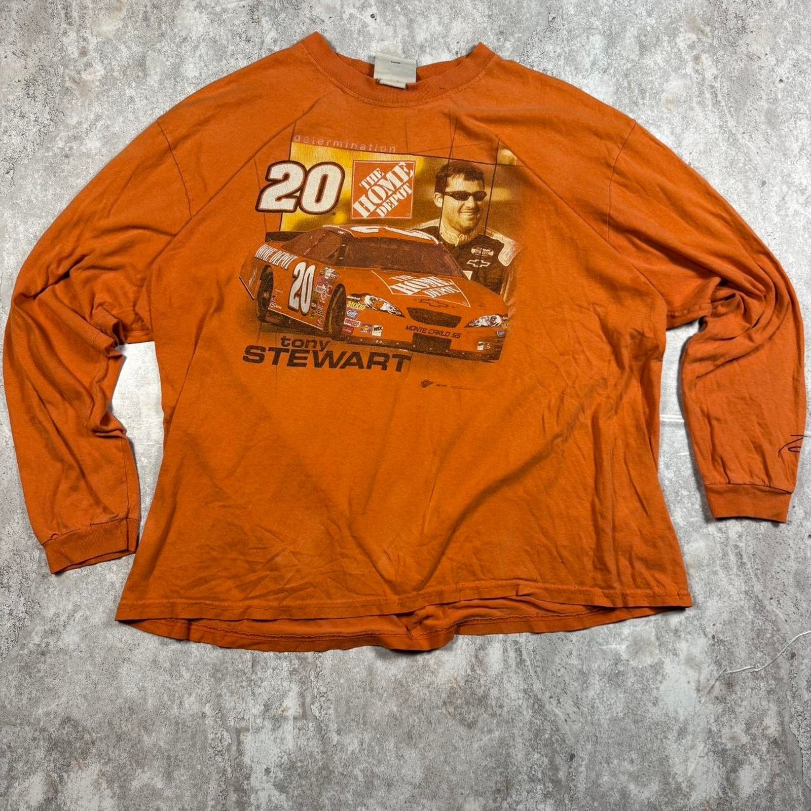 NASCAR Vintage Tony Stewart Long Sleeve Shirt – Size XL Size US XL / EU 56 / 4 - 1 Thumbnail