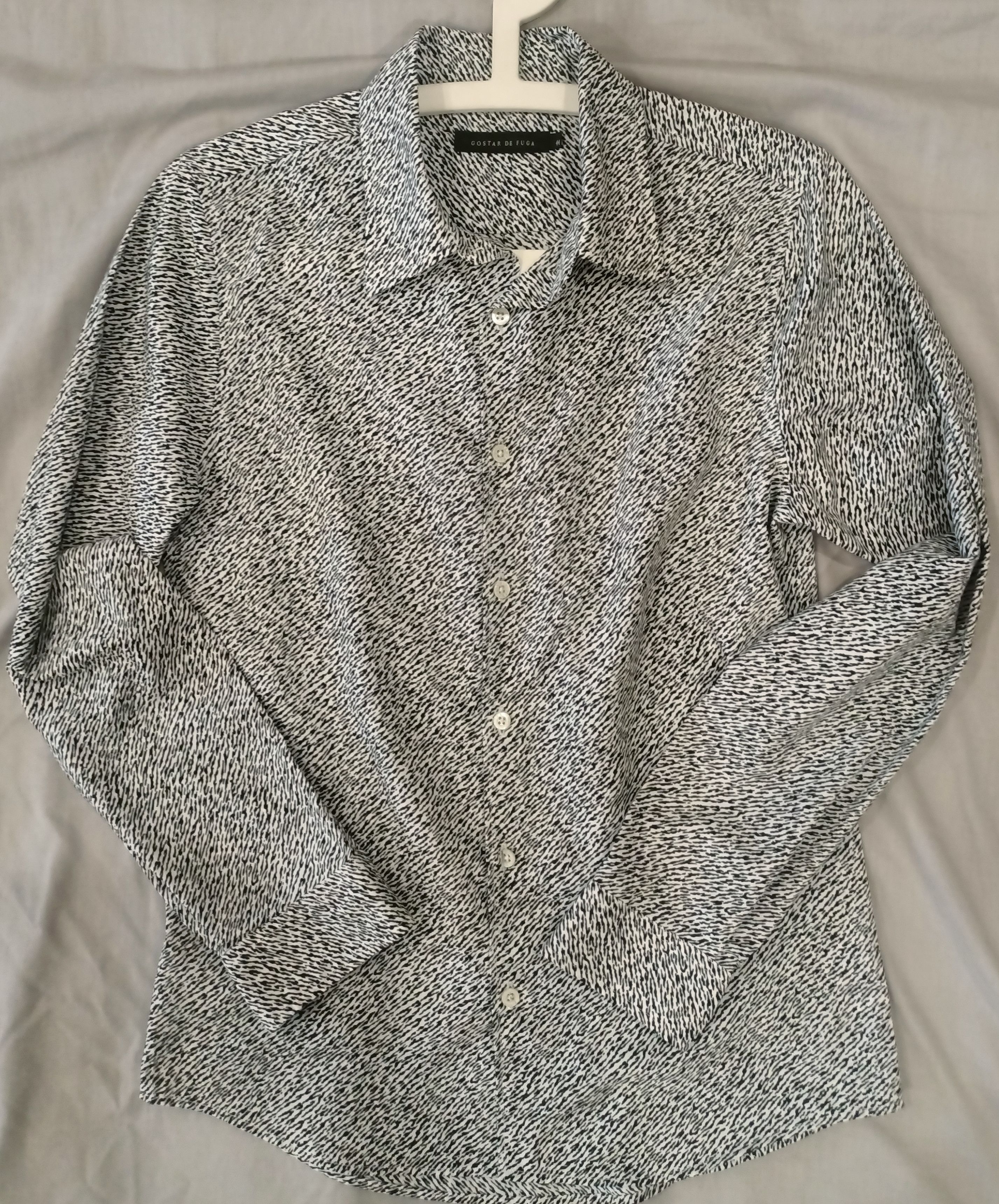 GOSTAR DE FUGA SS21 Gostar De Fuga Zebra print shirt Size US M / EU 48-50 / 2 - 1 Thumbnail