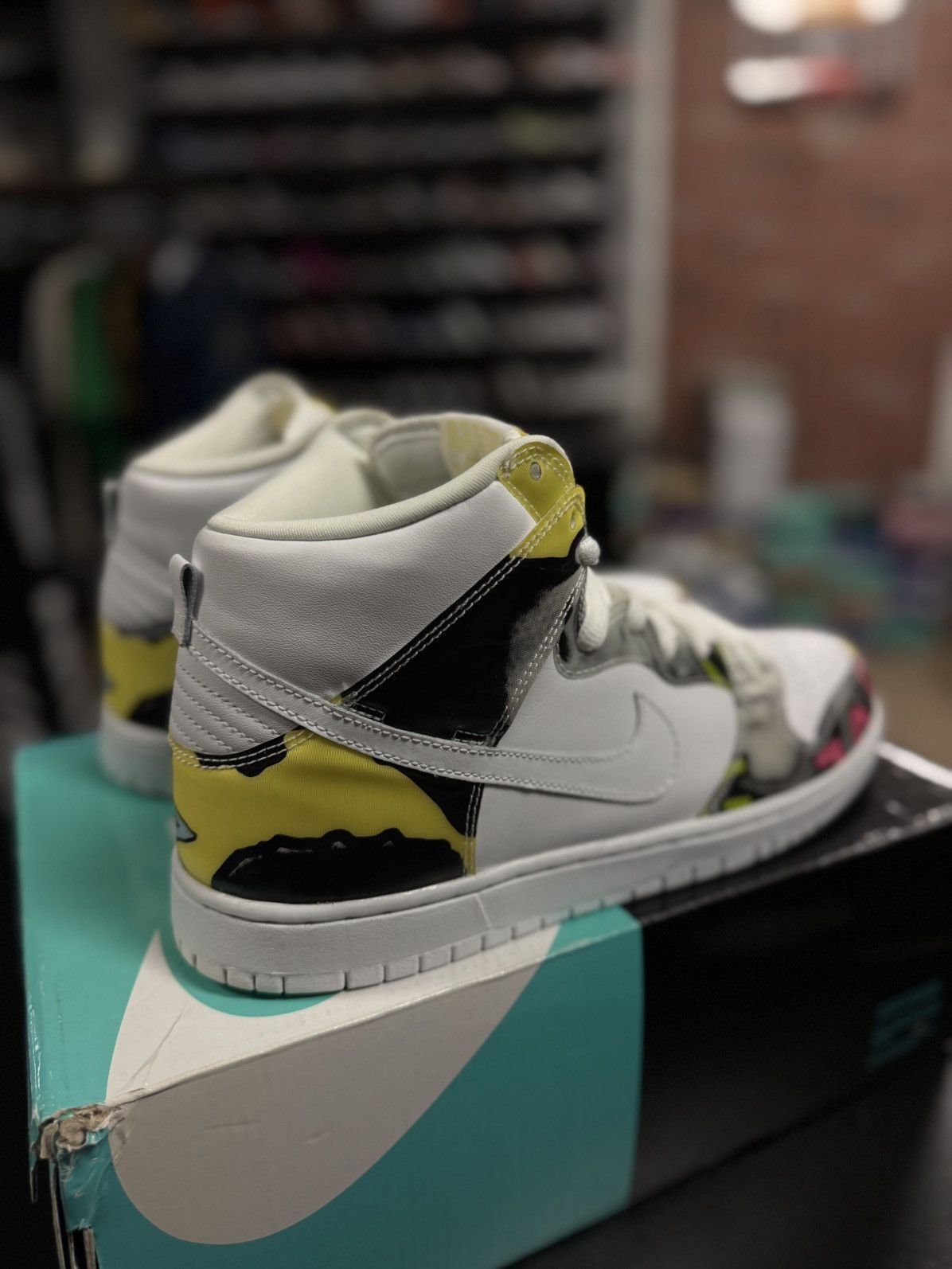 Nike Nike SB Dunk High De La Soul Size 11 🧼 W BOX Size US 11 / EU 44 - 2 Thumbnail
