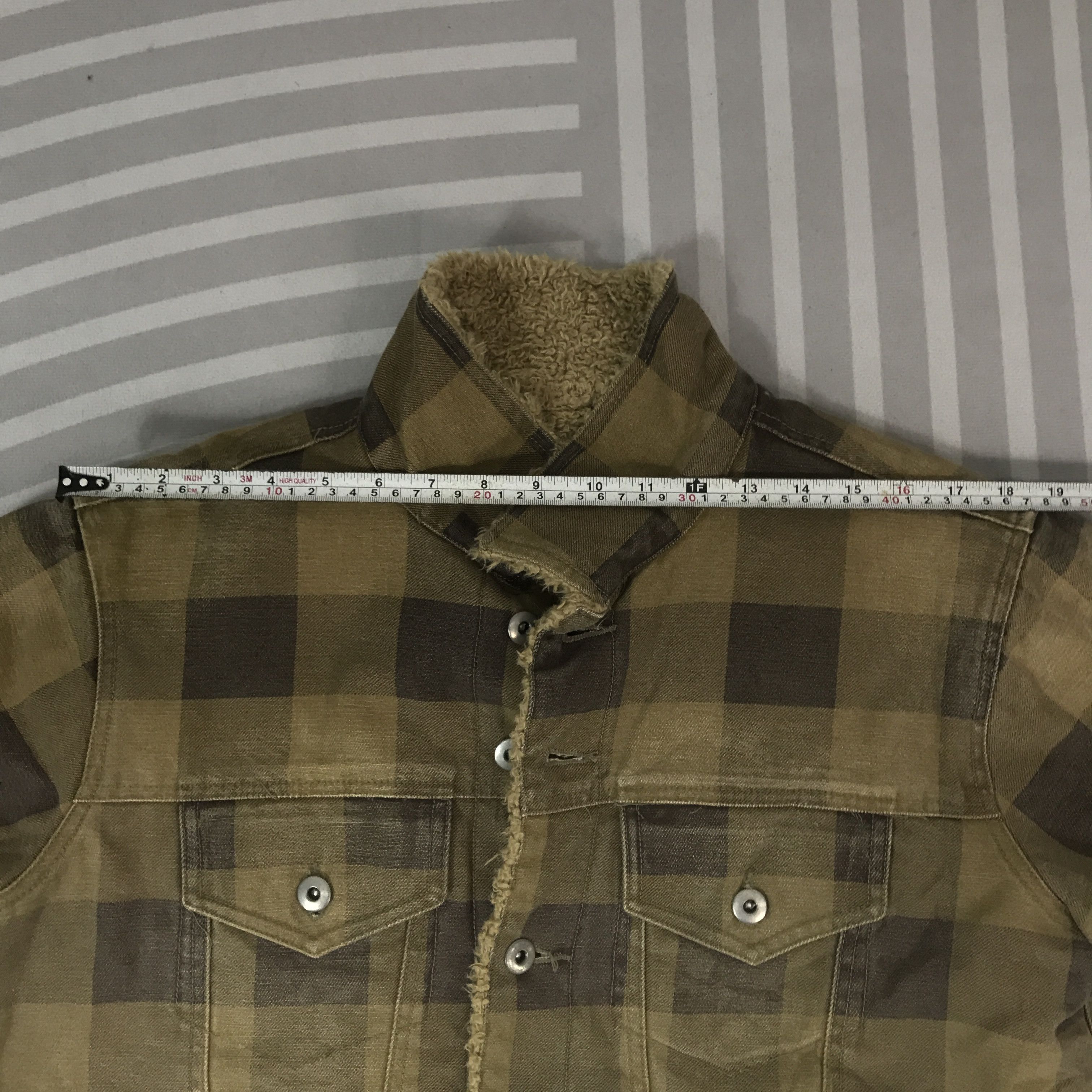 Japanese Brand Vintage Sky Walk Ranch tartan button sherpa Jacket Size US M / EU 48-50 / 2 - 5 Thumbnail
