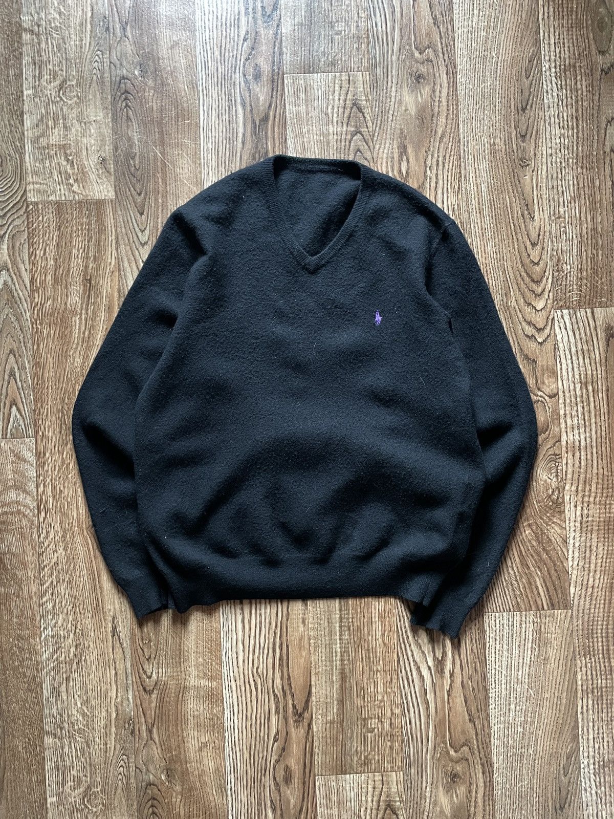 Polo Ralph Lauren Vintage Polo Ralph Lauren Sweater Merino Wool Size US S / EU 44-46 / 1 - 1 Thumbnail