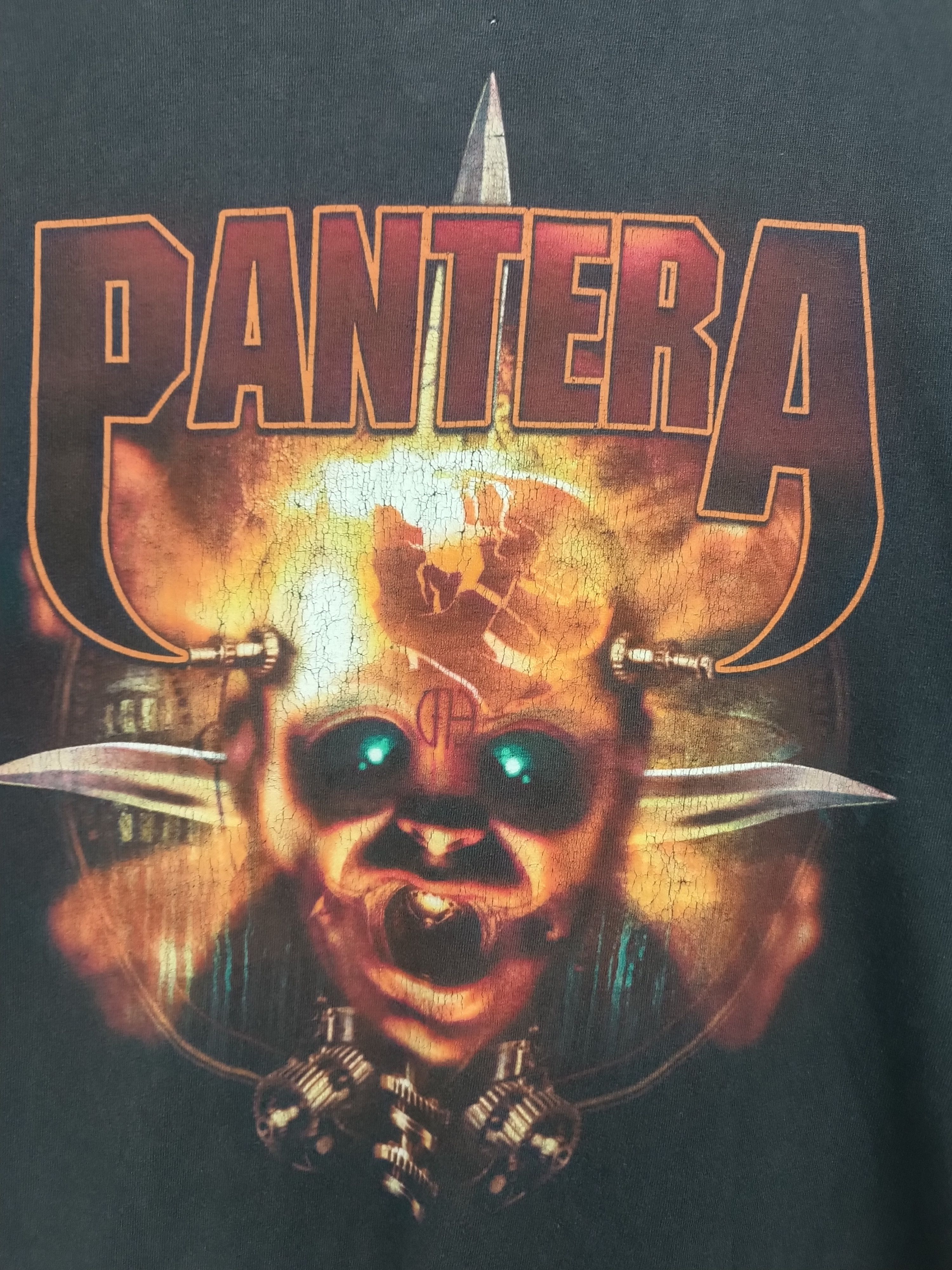 Vintage VINTAGE Y2K FADED PANTERA COWBOYS FROM HELL TEE DIMEBAG Size US M / EU 48-50 / 2 - 9 Thumbnail