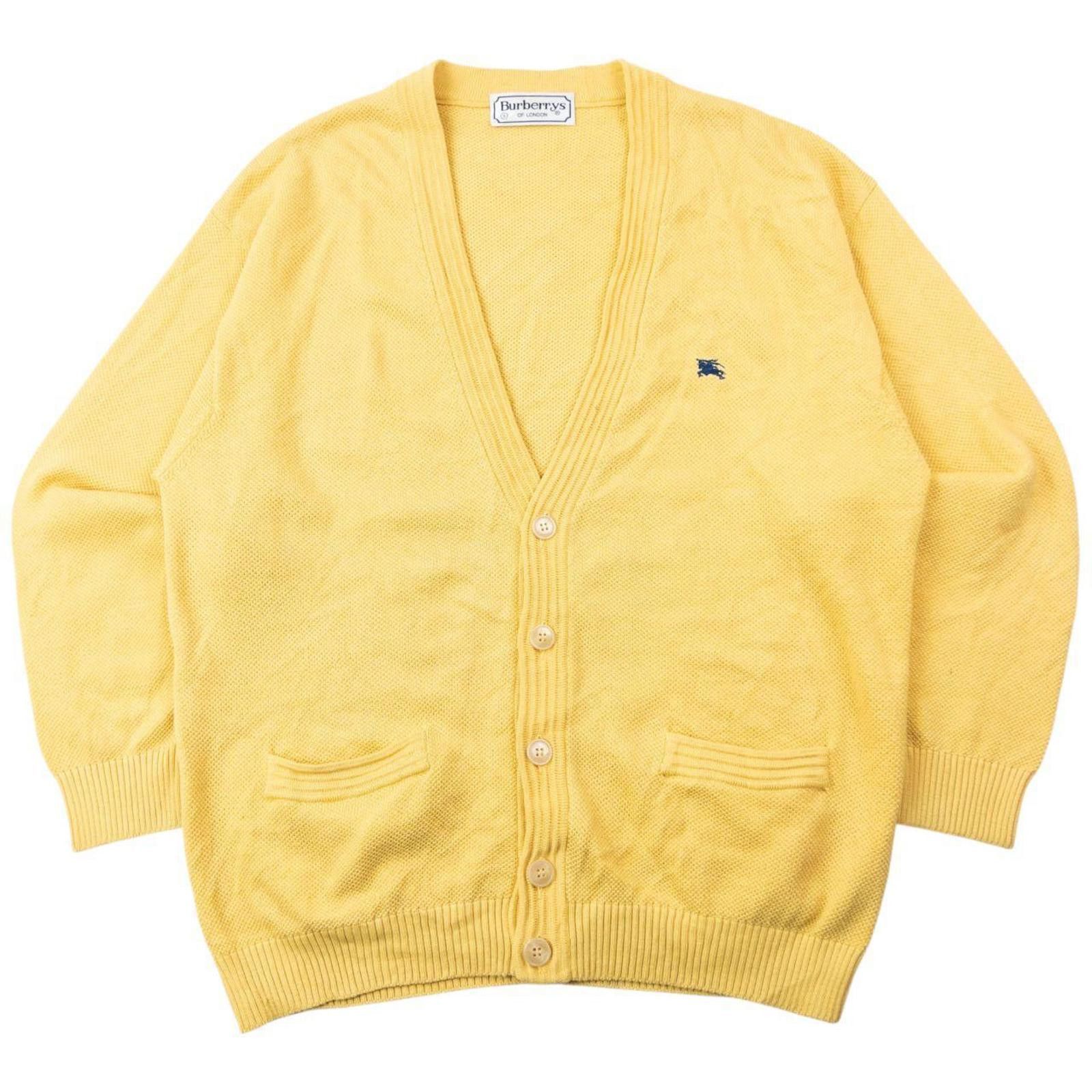 Burberry Vintage 90s Burberry Button Up Cardigan Size S Size US S / EU 44-46 / 1 - 1 Thumbnail